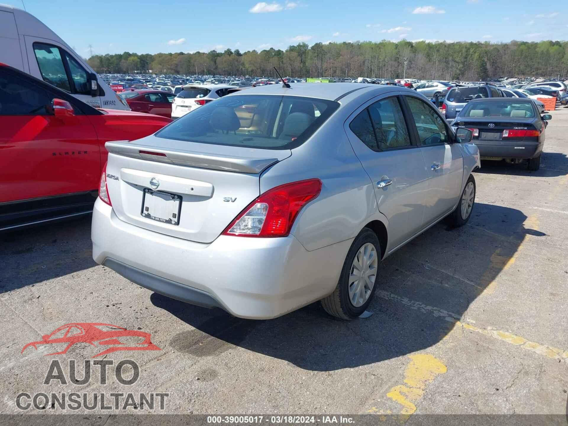NISSAN VERSA 2019 - 3N1CN7AP3KL846716
