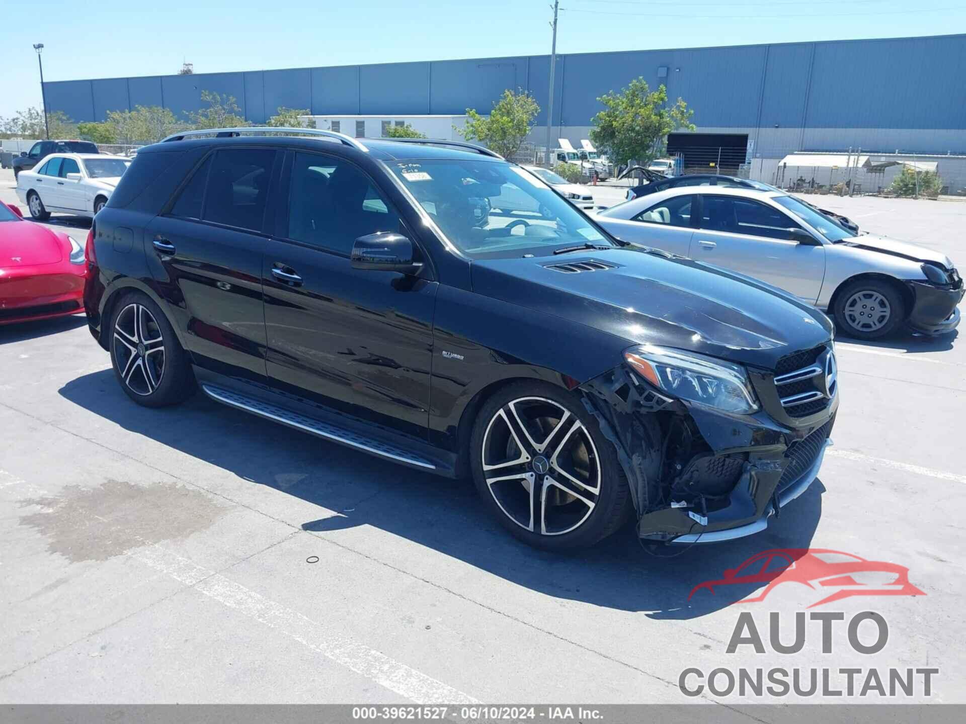 MERCEDES-BENZ AMG GLE 43 2018 - 4JGDA6EB7JB056076