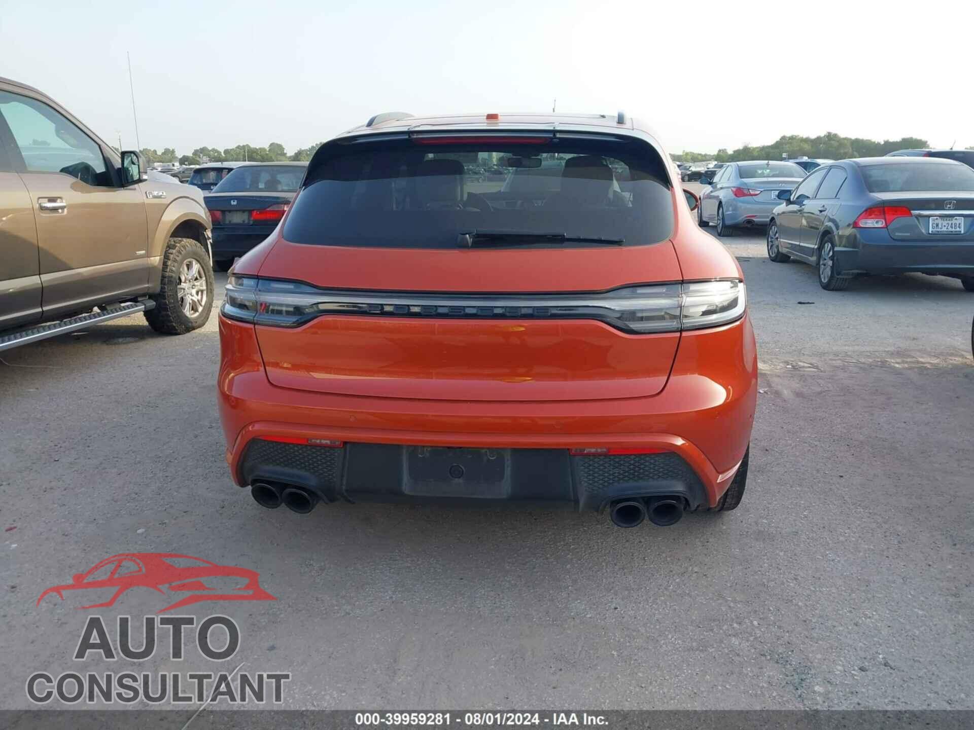 PORSCHE MACAN 2022 - WP1AF2A59NLB31070