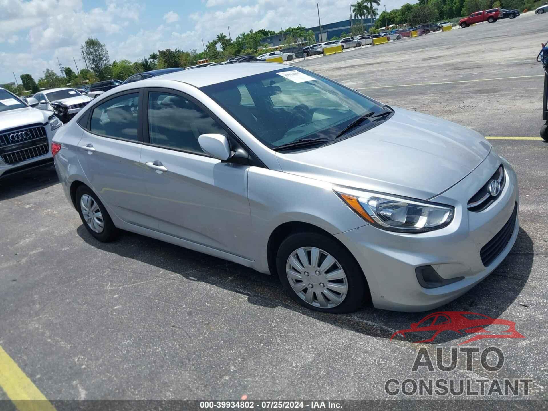 HYUNDAI ACCENT 2017 - KMHCT4AE1HU290397