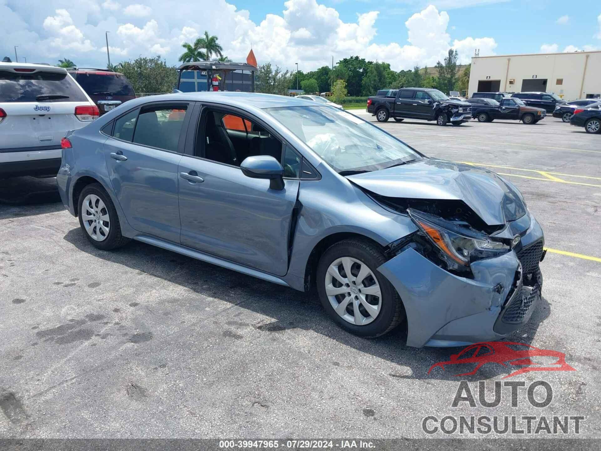 TOYOTA COROLLA 2021 - JTDEPMAE1MJ189339