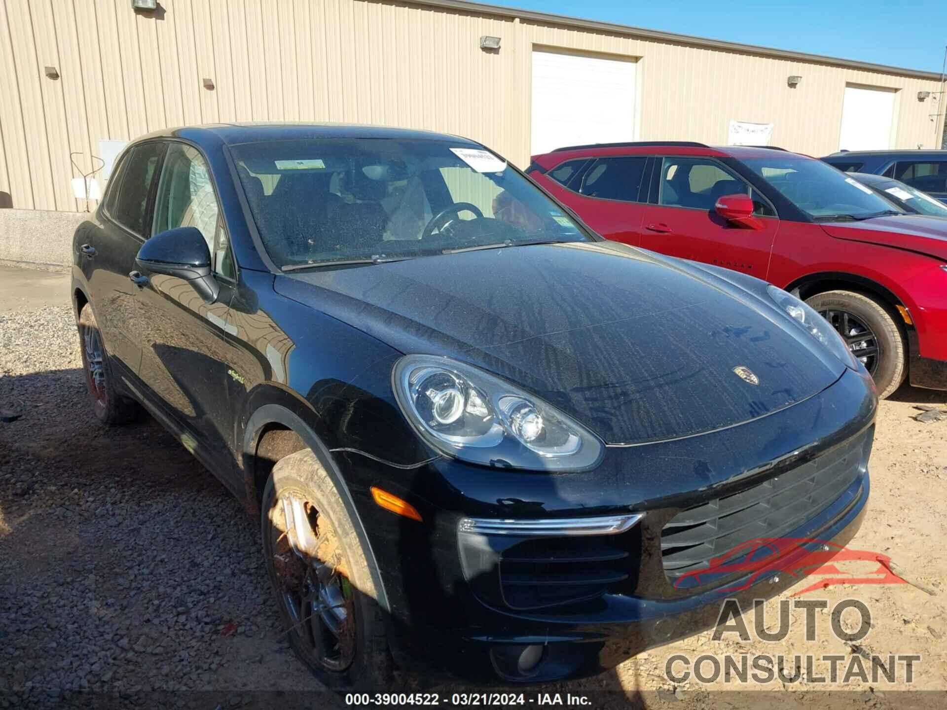 PORSCHE CAYENNE E-HYBRID 2016 - WP1AE2A26GLA62544