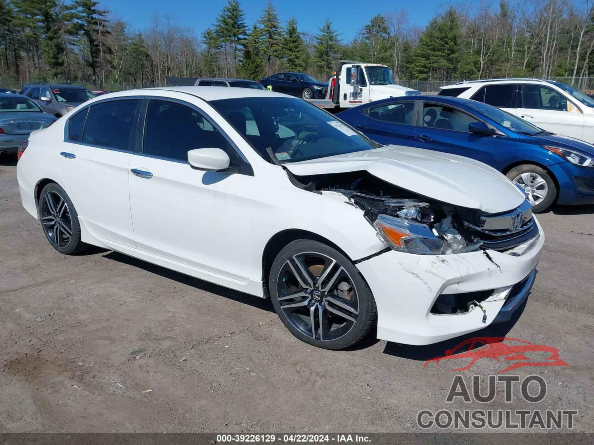 HONDA ACCORD 2016 - 1HGCR2F50GA066359
