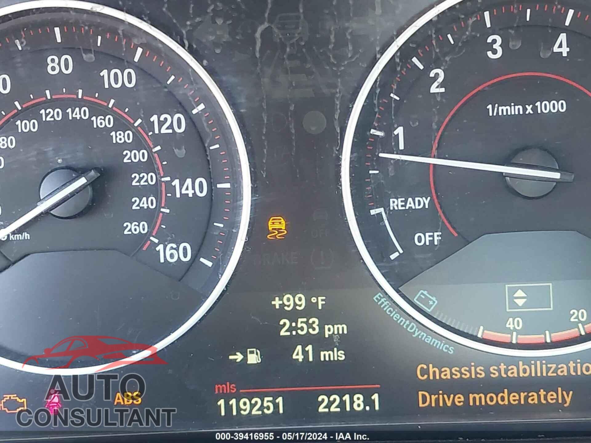 BMW 335I 2012 - WBA3A9C5XCF077642
