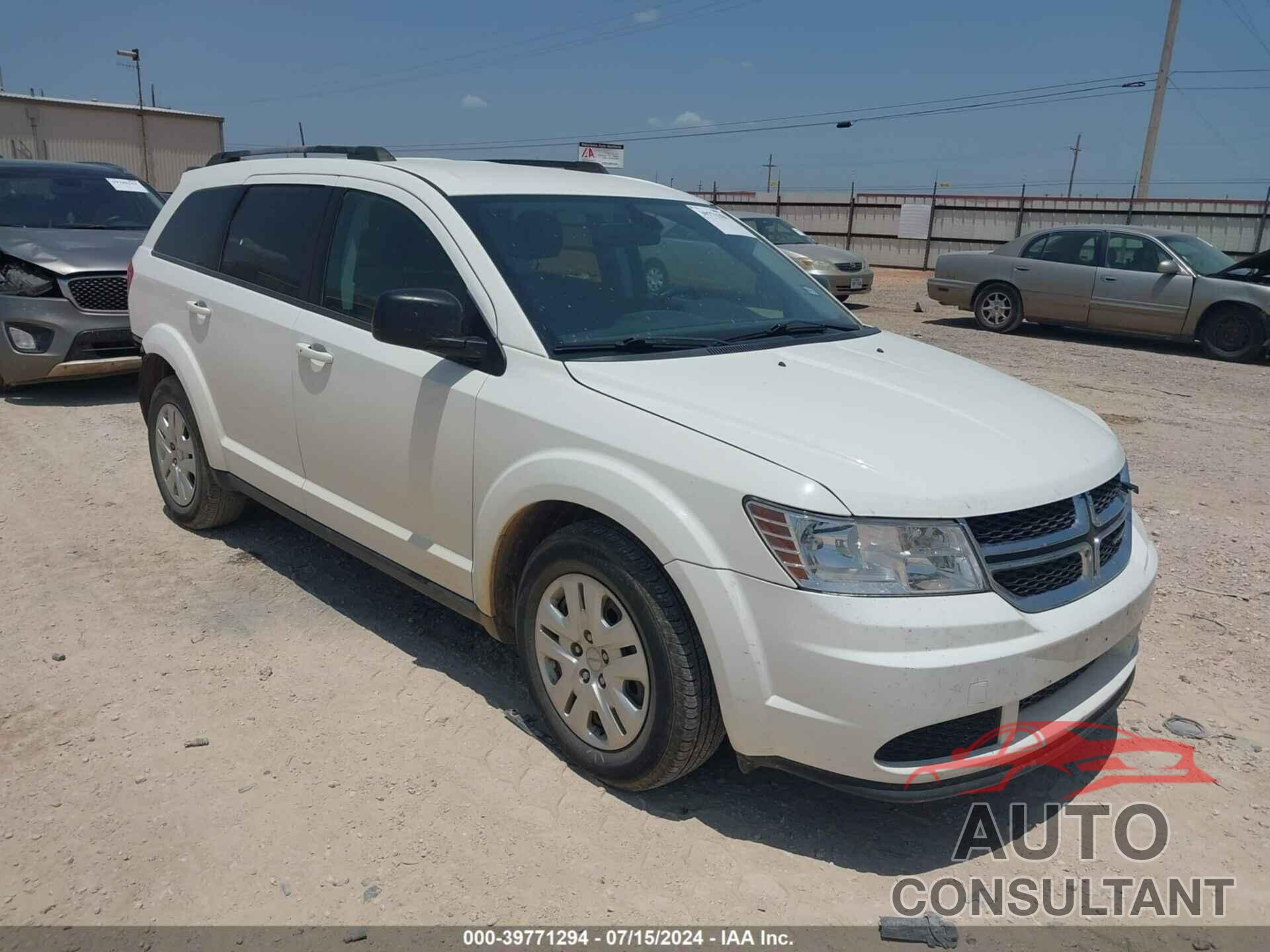 DODGE JOURNEY 2018 - 3C4PDCAB2JT439502