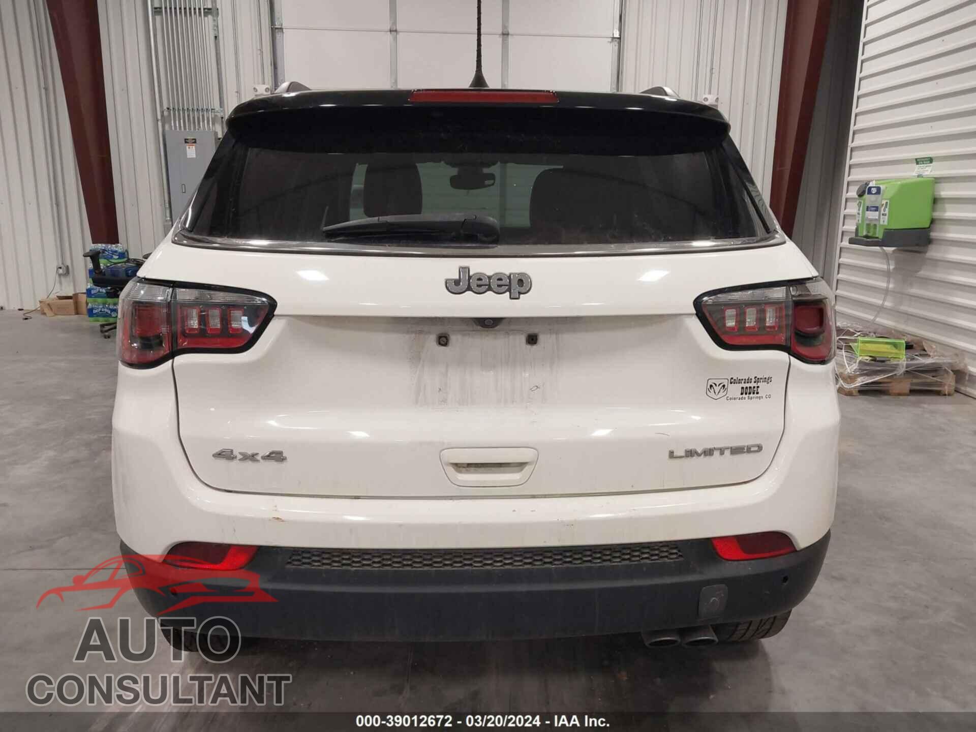 JEEP COMPASS 2019 - 3C4NJDCB3KT596184