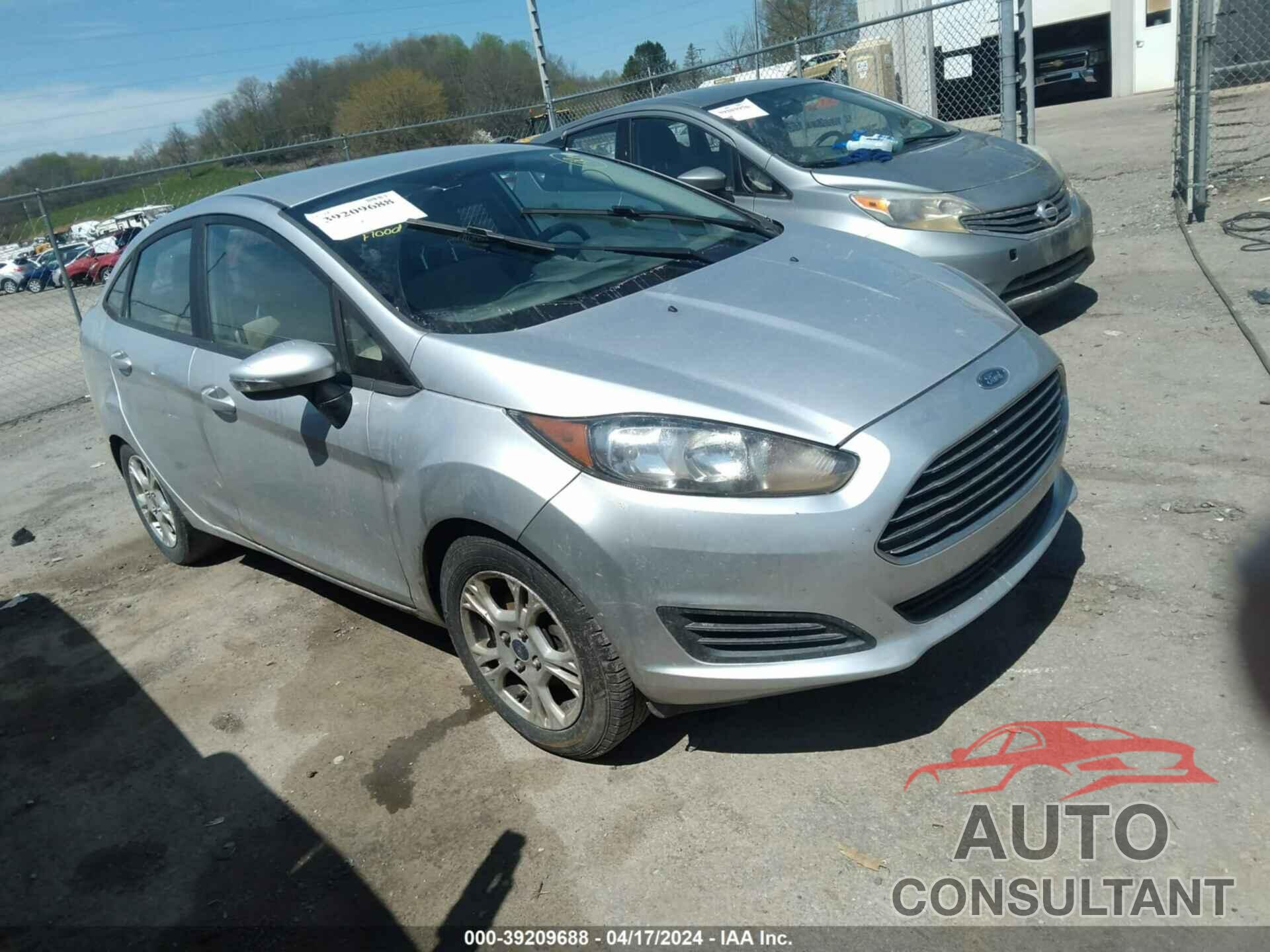 FORD FIESTA 2016 - 3FADP4BJ9GM164709