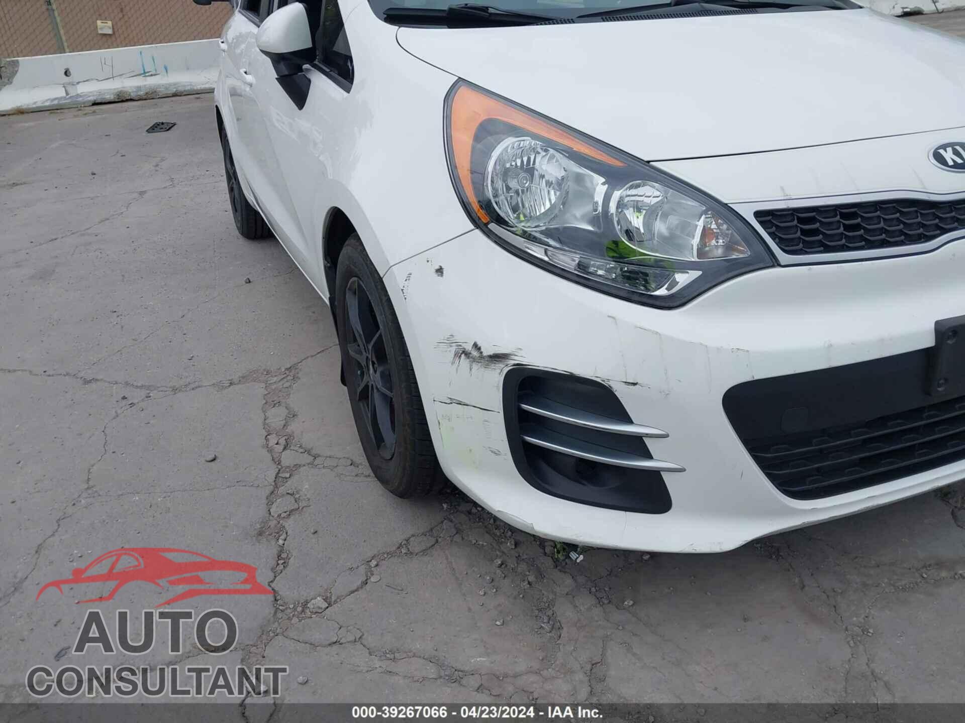 KIA RIO 2017 - KNADN5A37H6802933