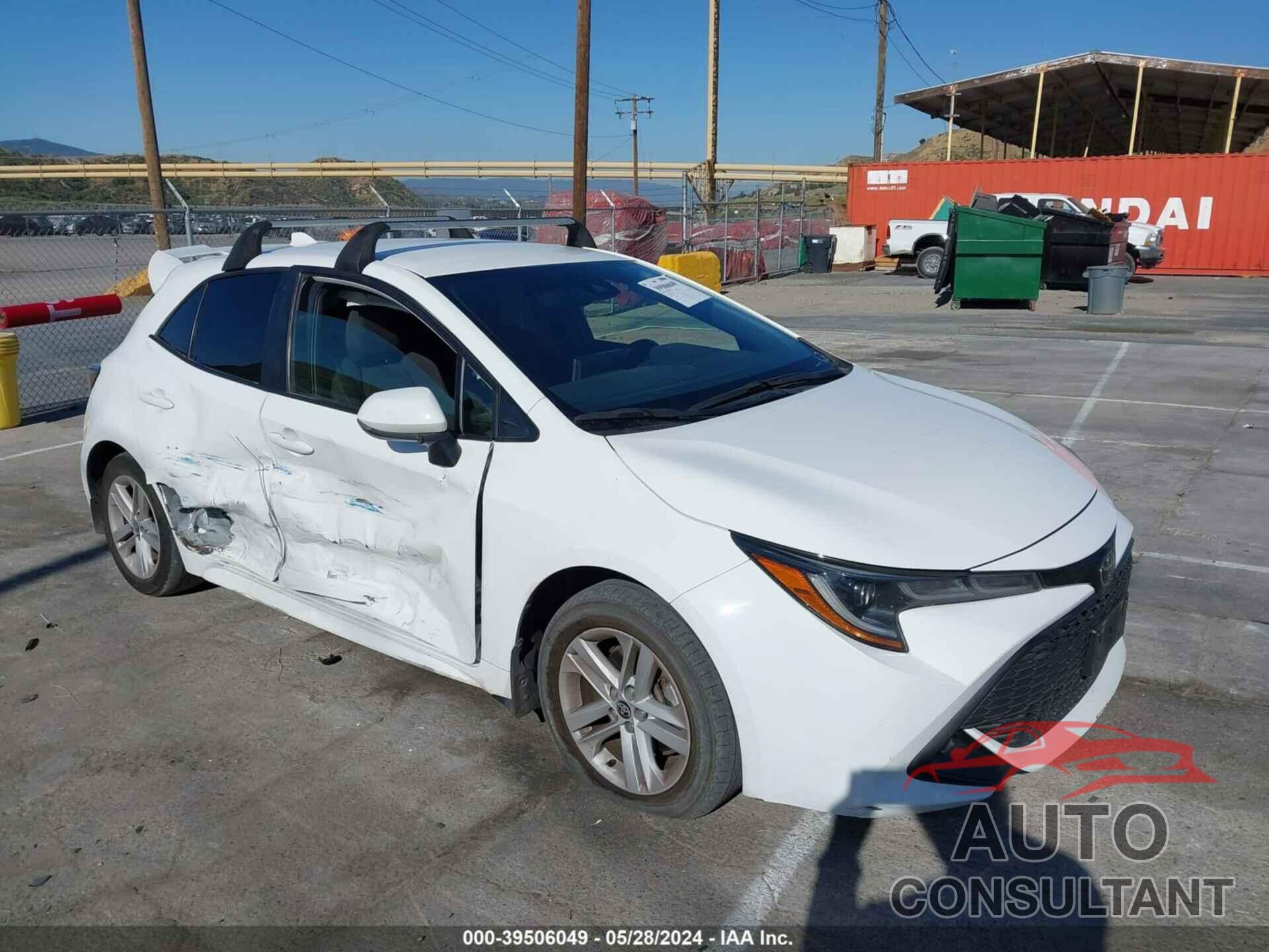 TOYOTA COROLLA 2022 - JTND4MBE4N3183281