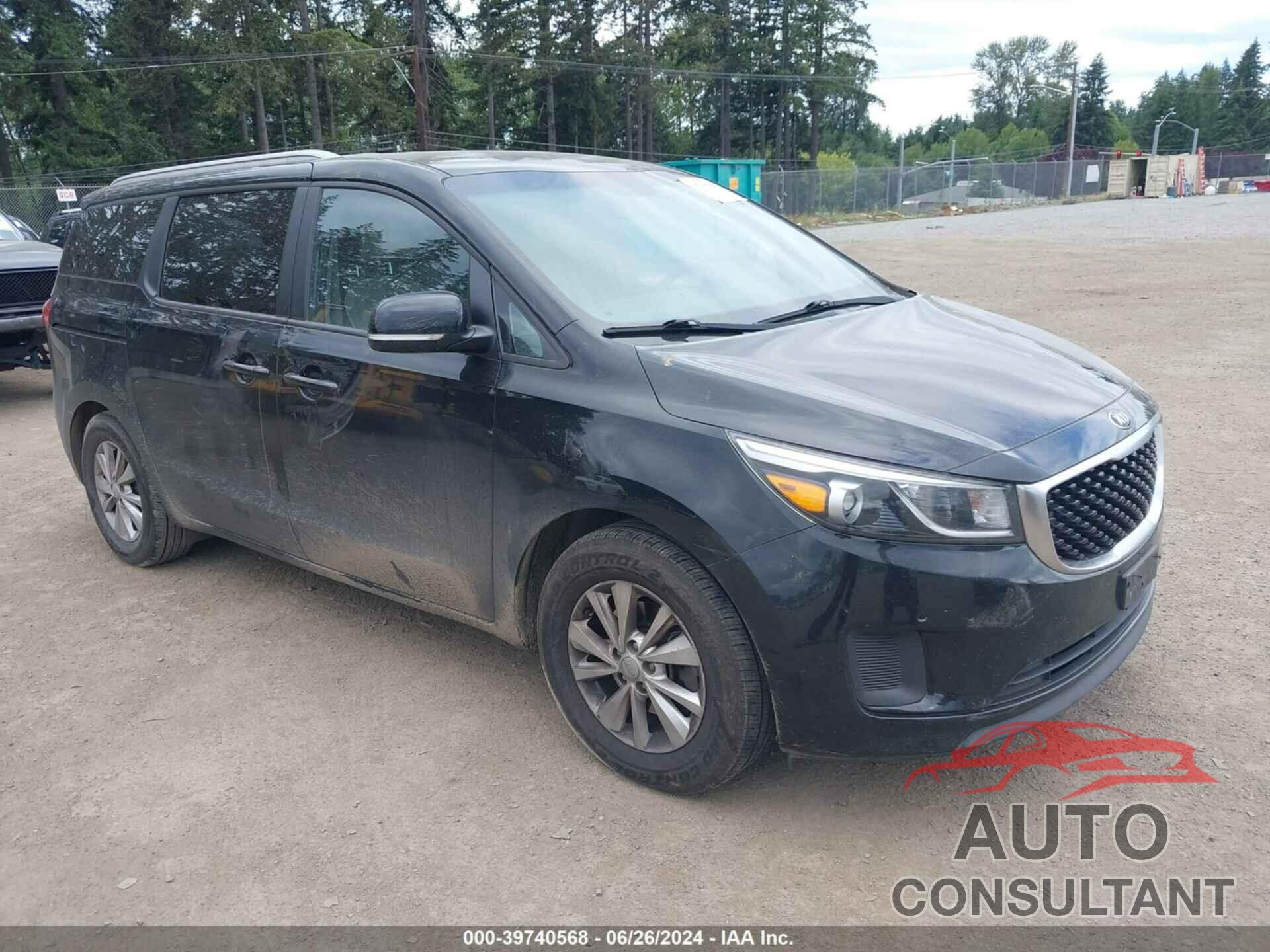 KIA SEDONA 2016 - KNDMB5C17G6209174