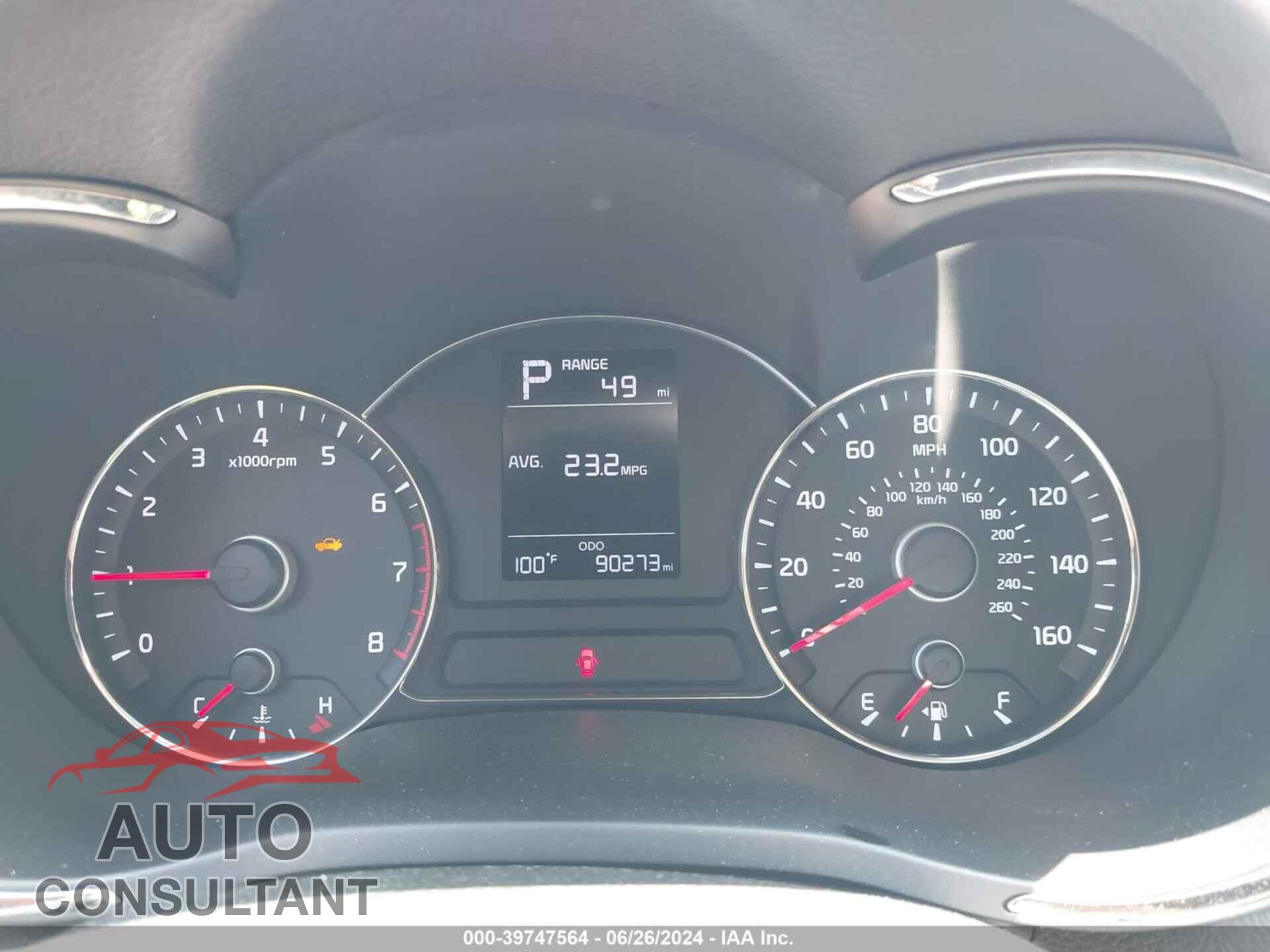 KIA FORTE 2017 - 3KPFK4A76HE074856
