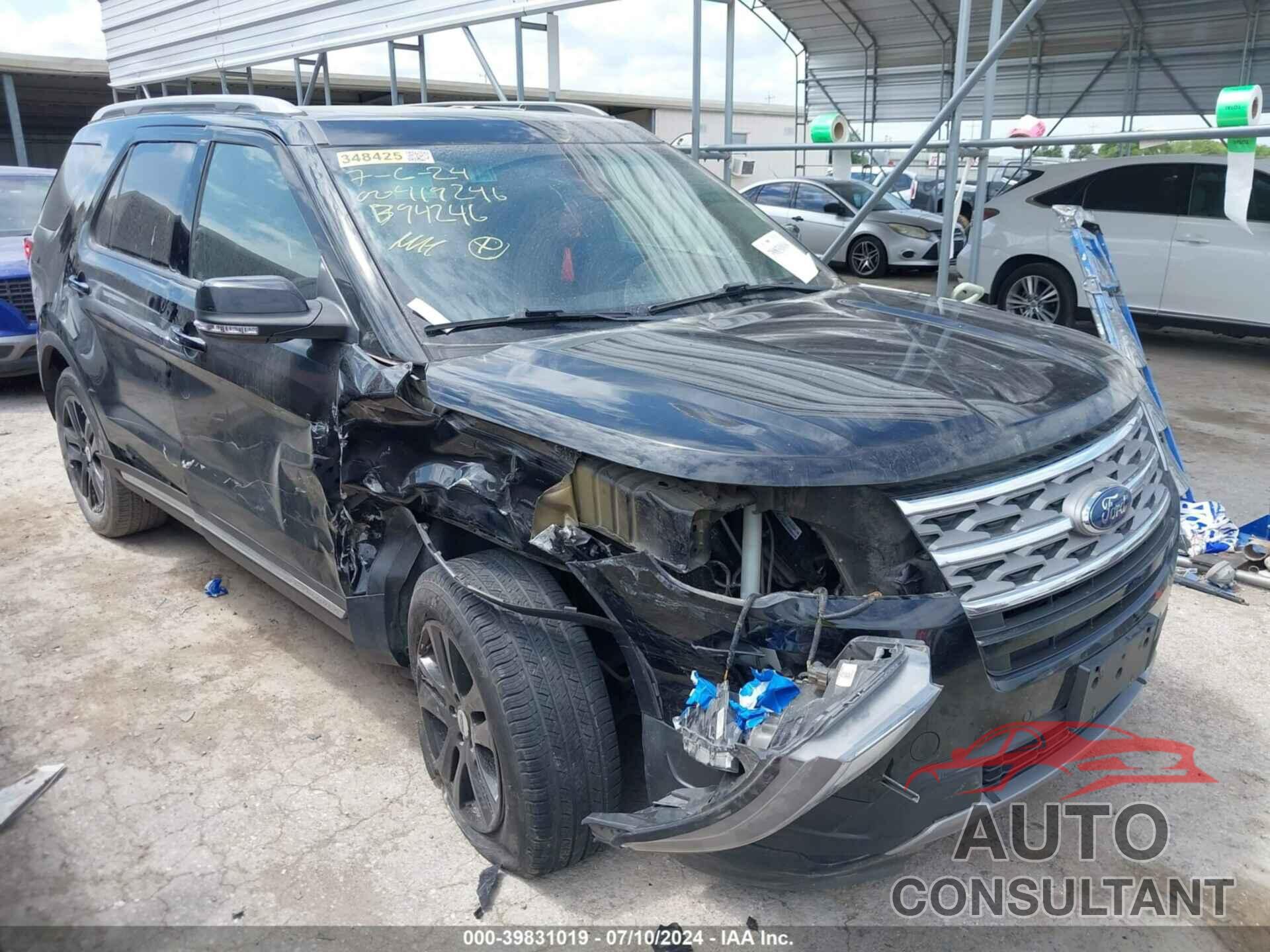 FORD EXPLORER 2018 - 1FM5K8D88JGB94246