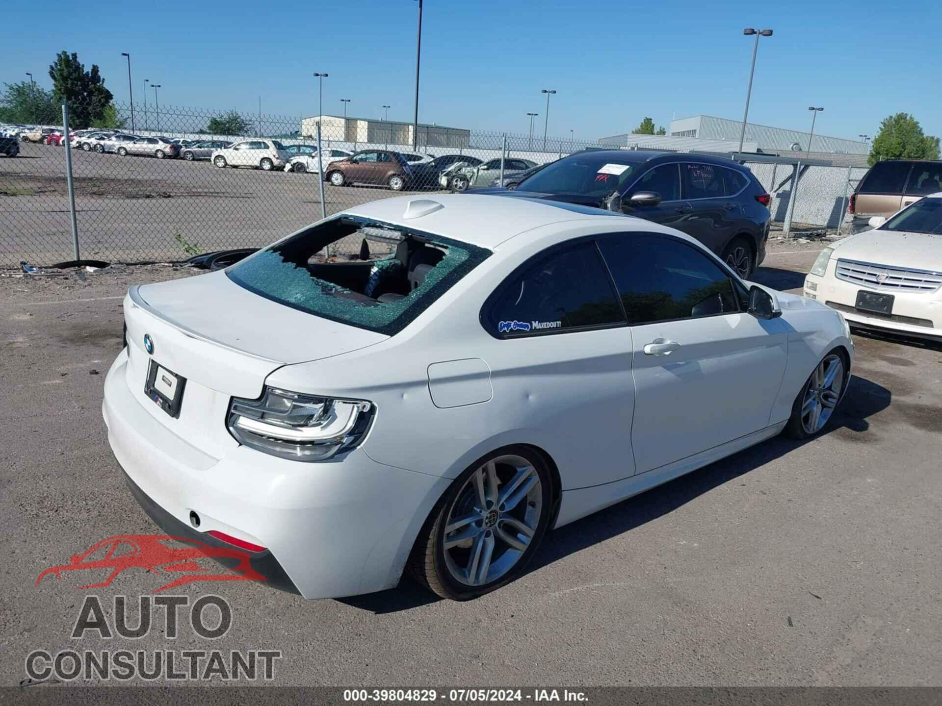 BMW 228I 2016 - WBA1F5C53GV343757