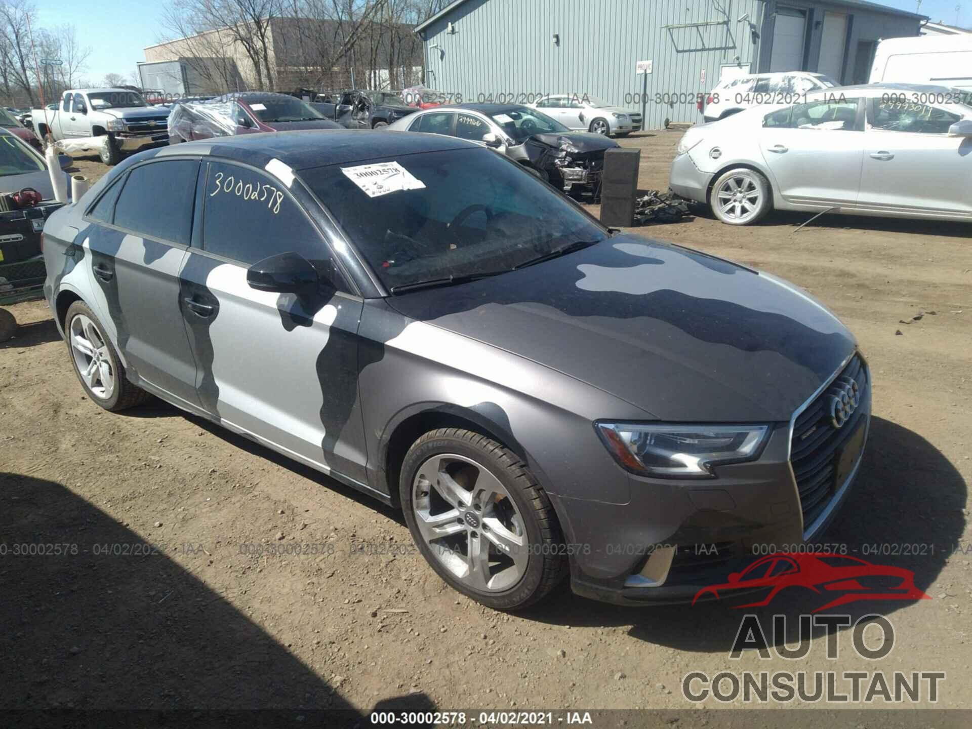 AUDI A3 SEDAN 2017 - WAUB8GFF6H1006717