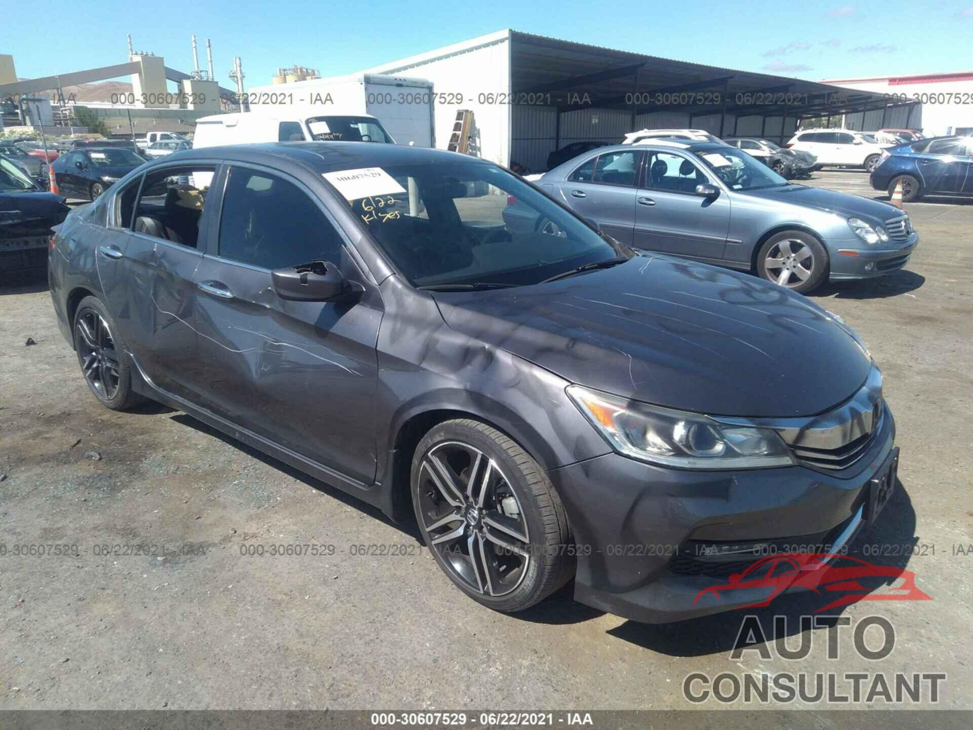HONDA ACCORD SEDAN 2016 - 1HGCR2F5XGA141035