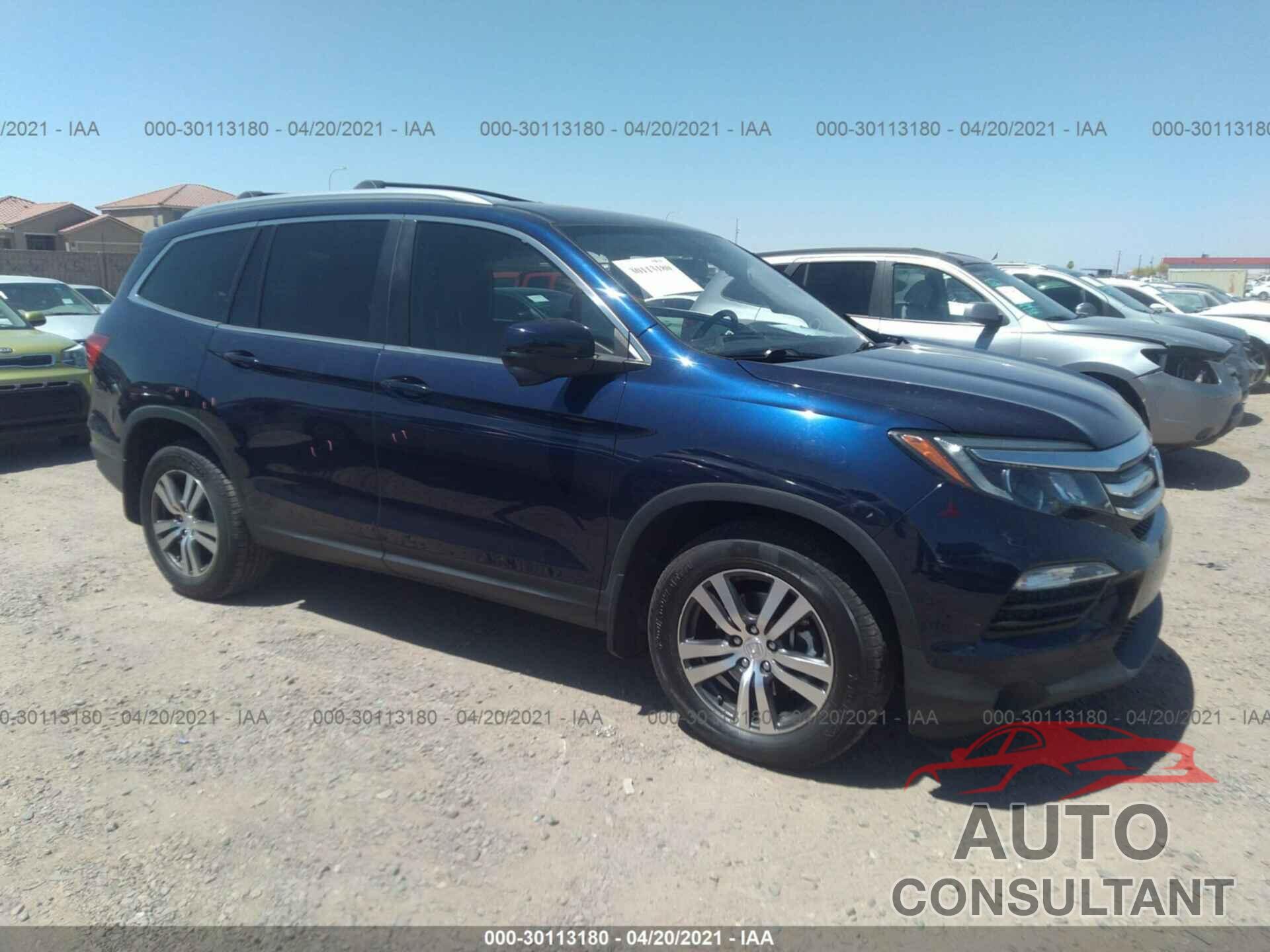 HONDA PILOT 2017 - 5FNYF6H5XHB001660