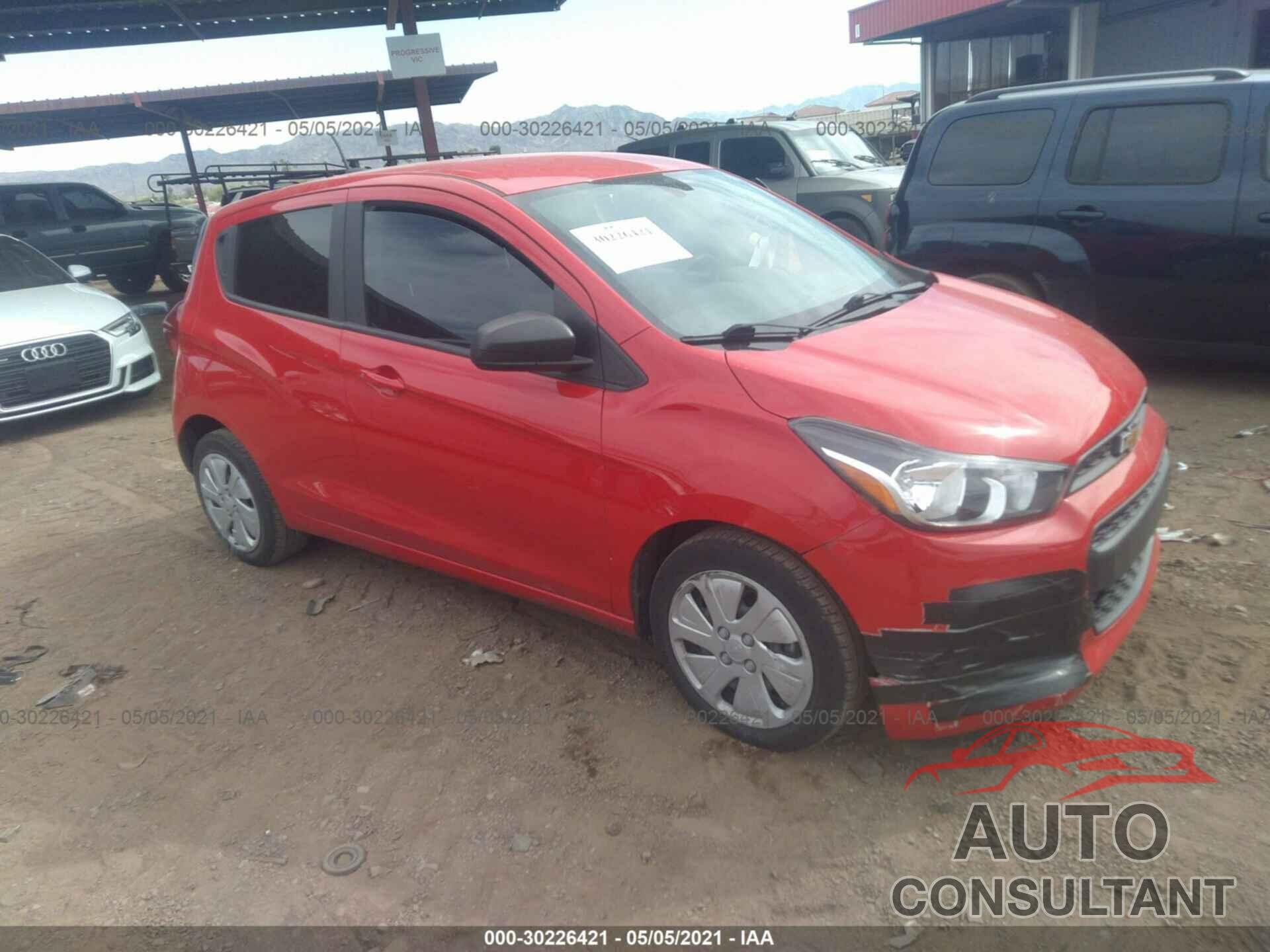 CHEVROLET SPARK 2018 - KL8CB6SA8JC474884