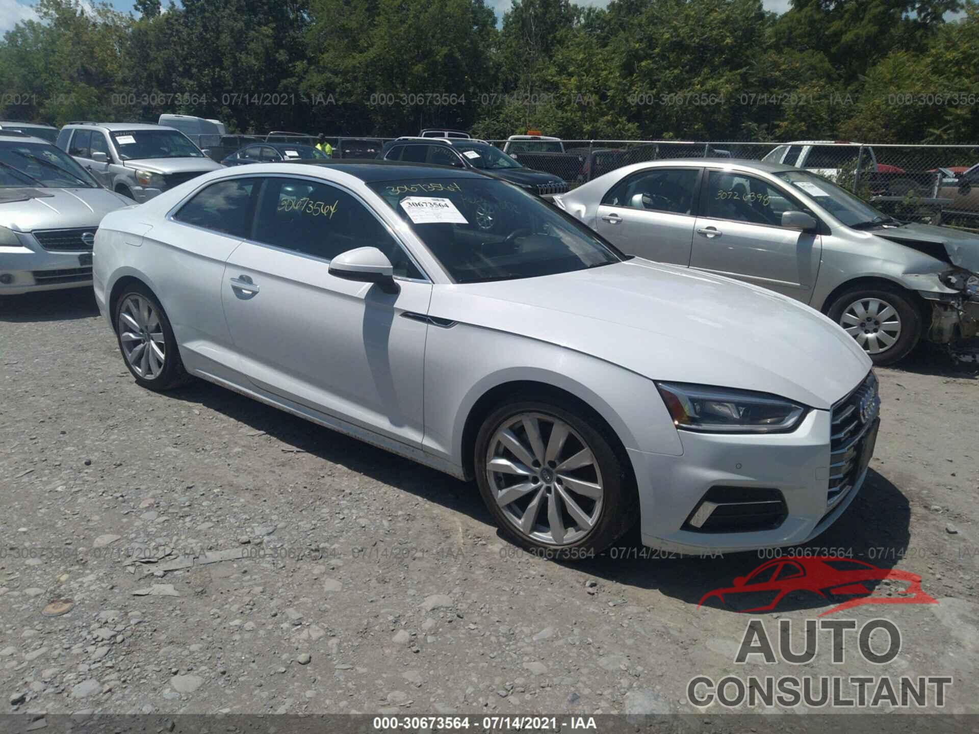 AUDI A5 COUPE 2018 - WAUPNAF5XJA135617