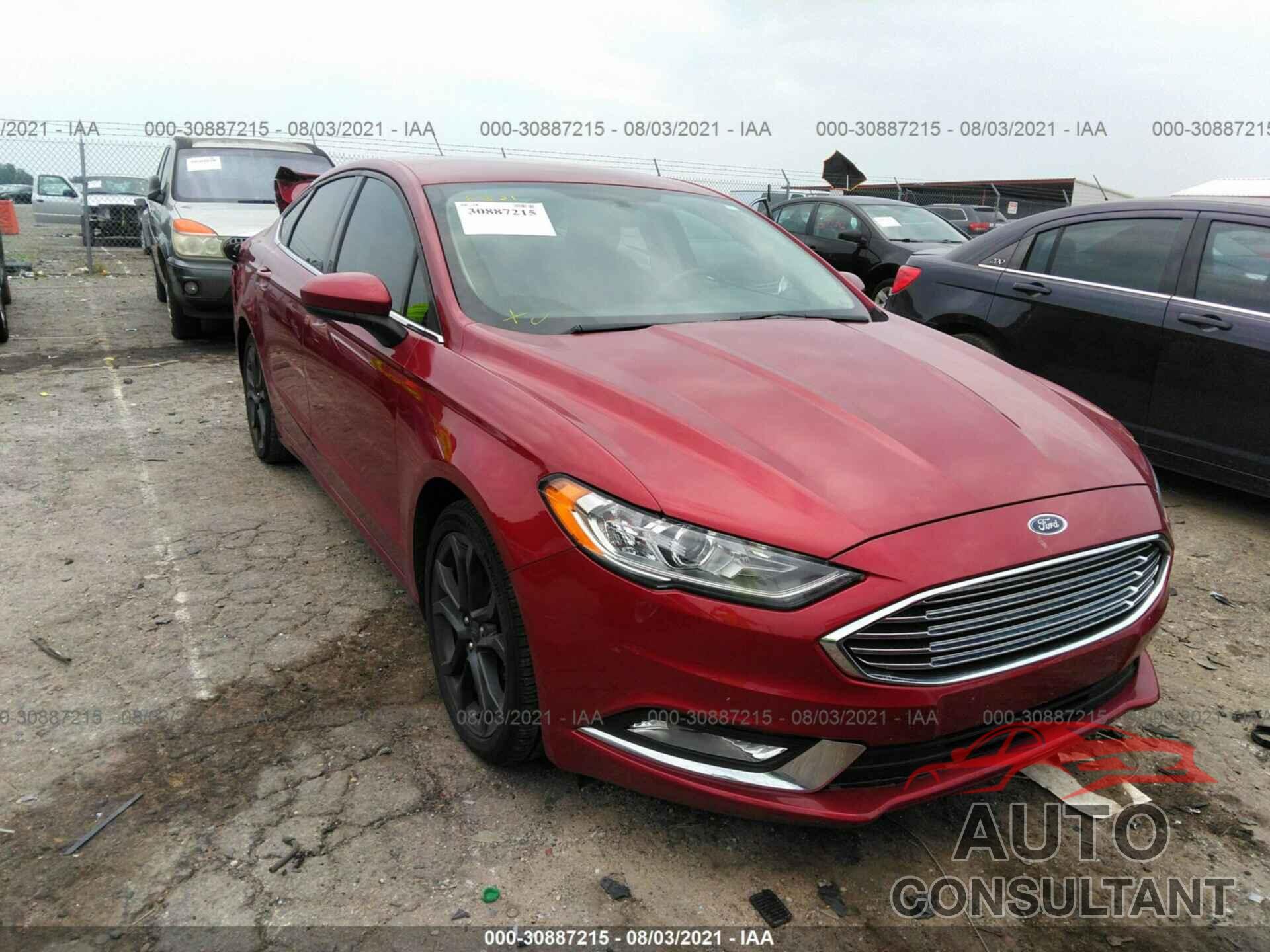 FORD FUSION 2018 - 3FA6P0G71JR237841