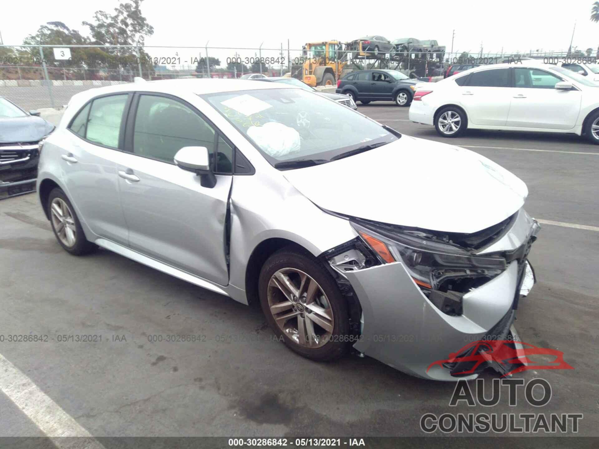 TOYOTA COROLLA HATCHBACK 2020 - JTND4RBE5L3088402