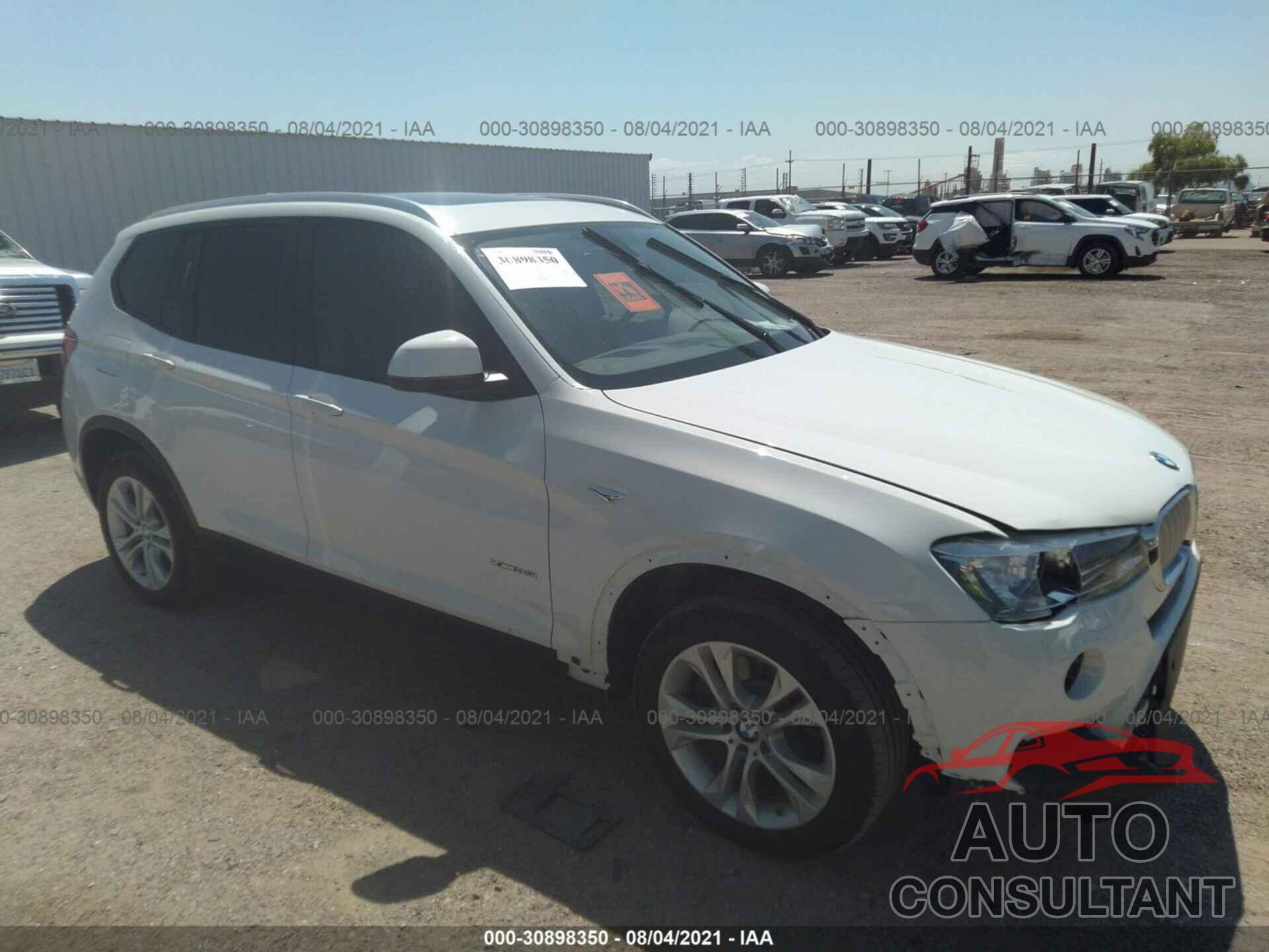 BMW X3 2017 - 5UXWX7C34H0W39481