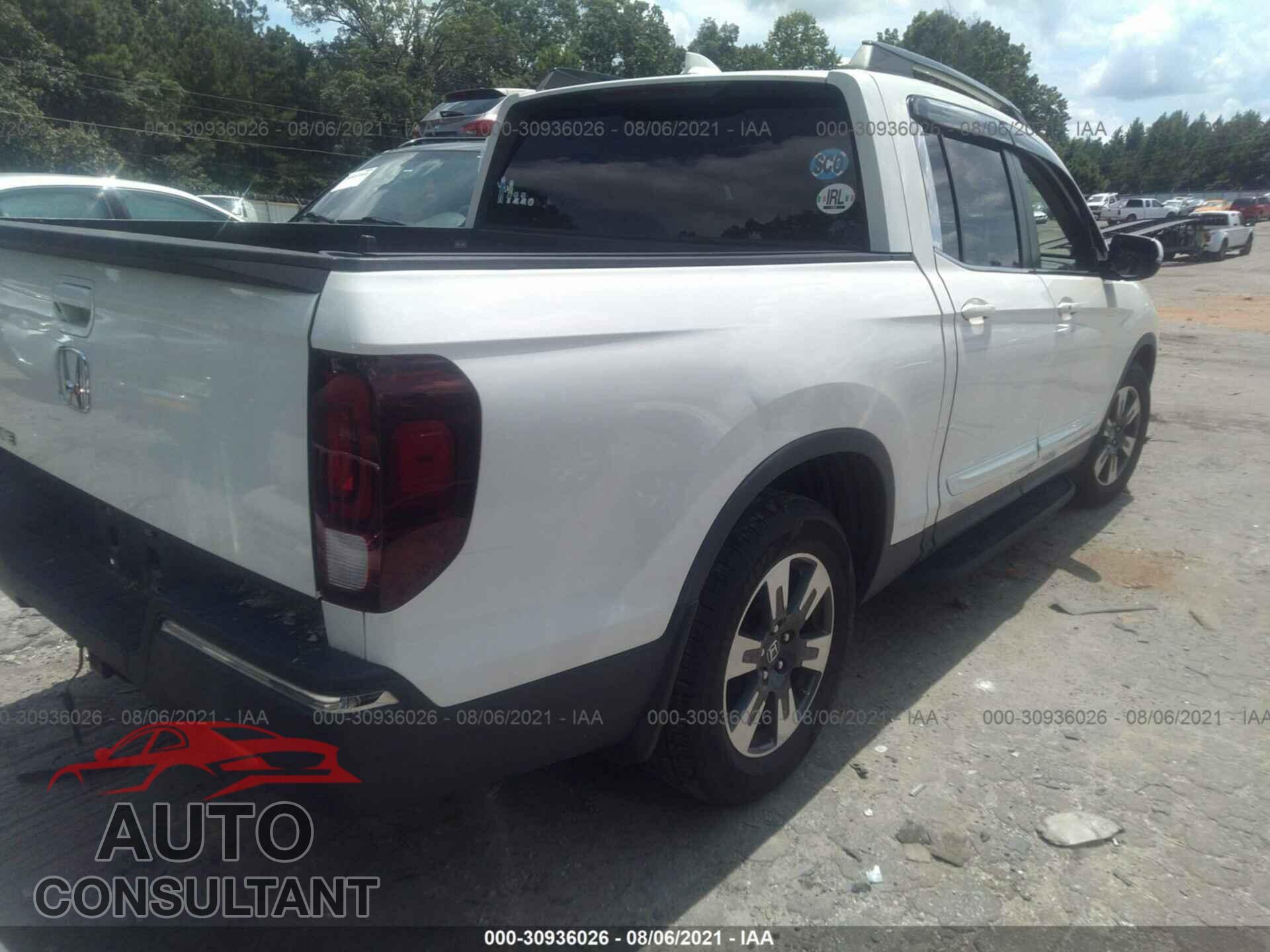 HONDA RIDGELINE 2017 - 5FPYK2F54HB007209