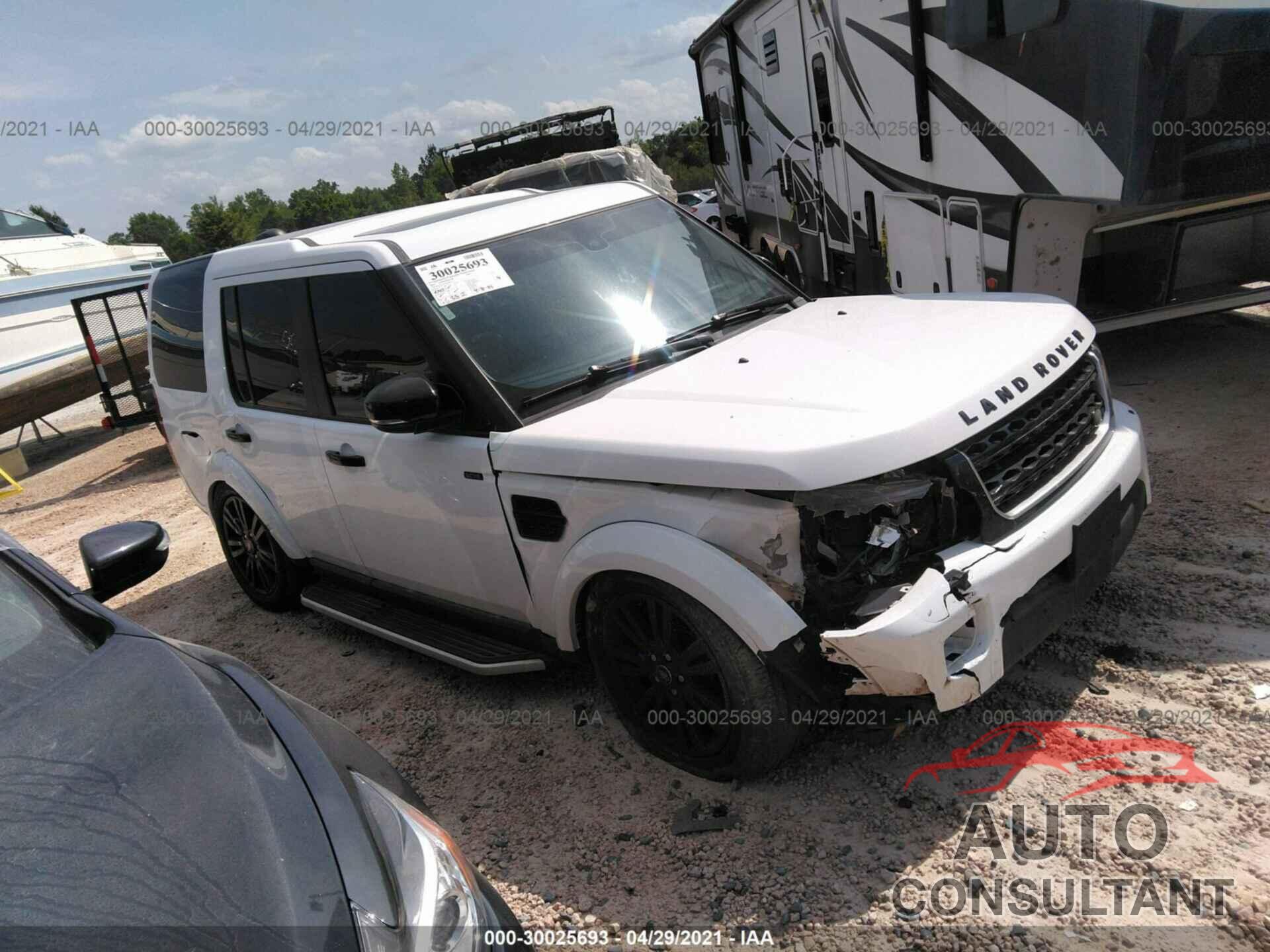 LAND ROVER LR4 2016 - SALAG2V69GA790713
