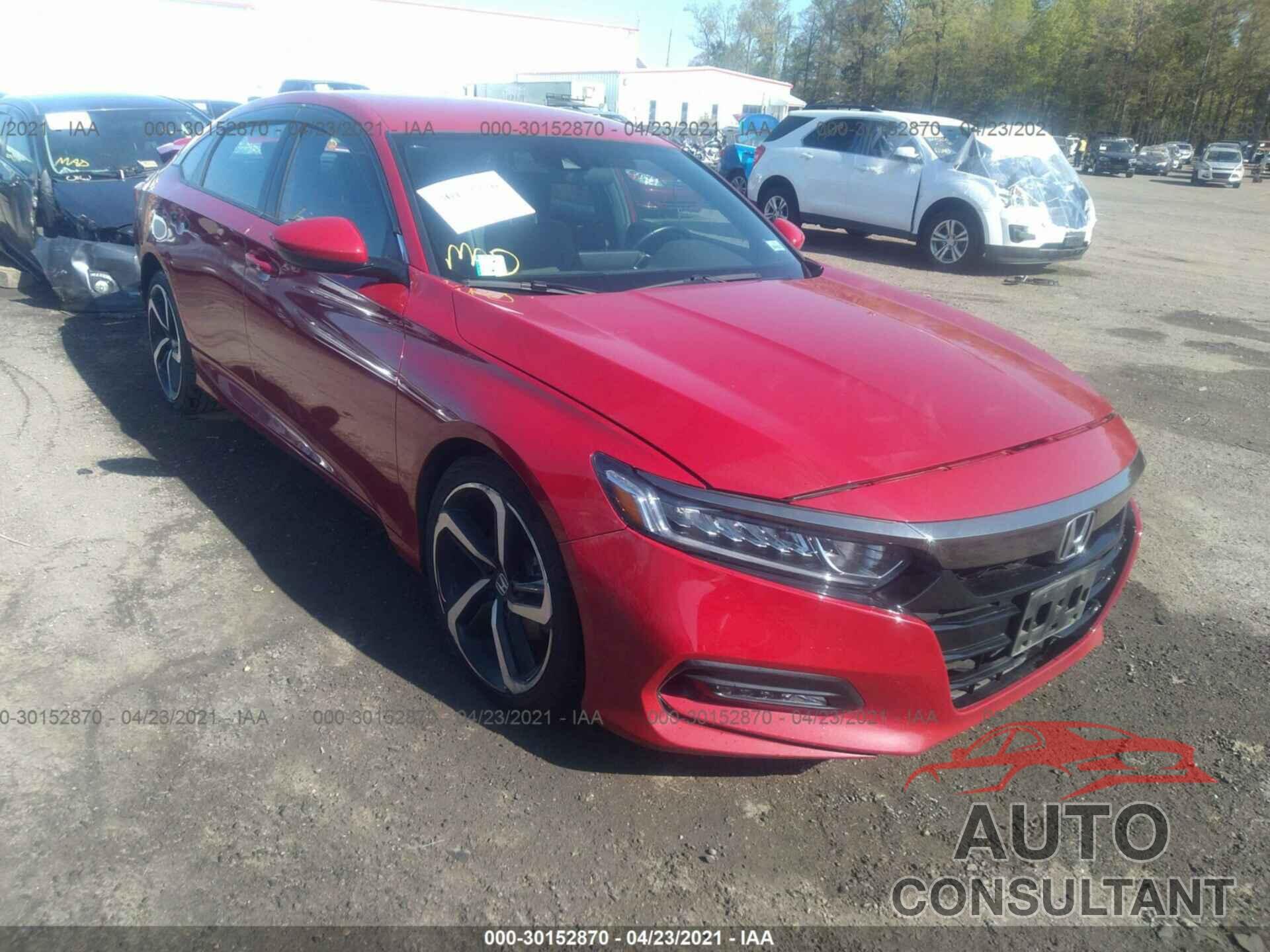 HONDA ACCORD SEDAN 2018 - 1HGCV1F35JA109248