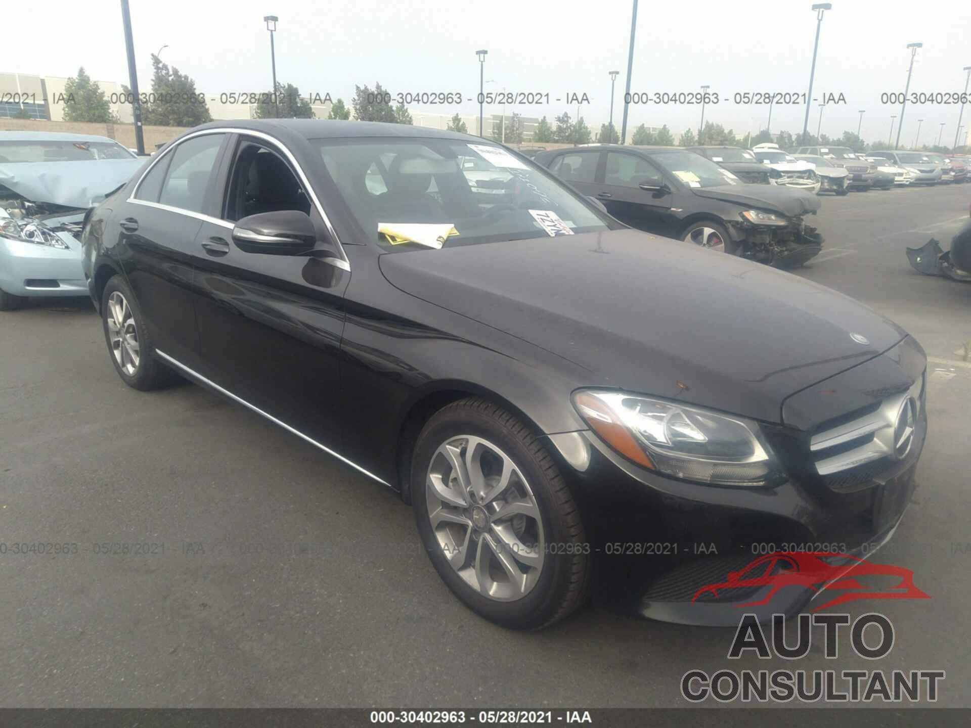 MERCEDES-BENZ C-CLASS 2016 - 55SWF4JB7GU099216