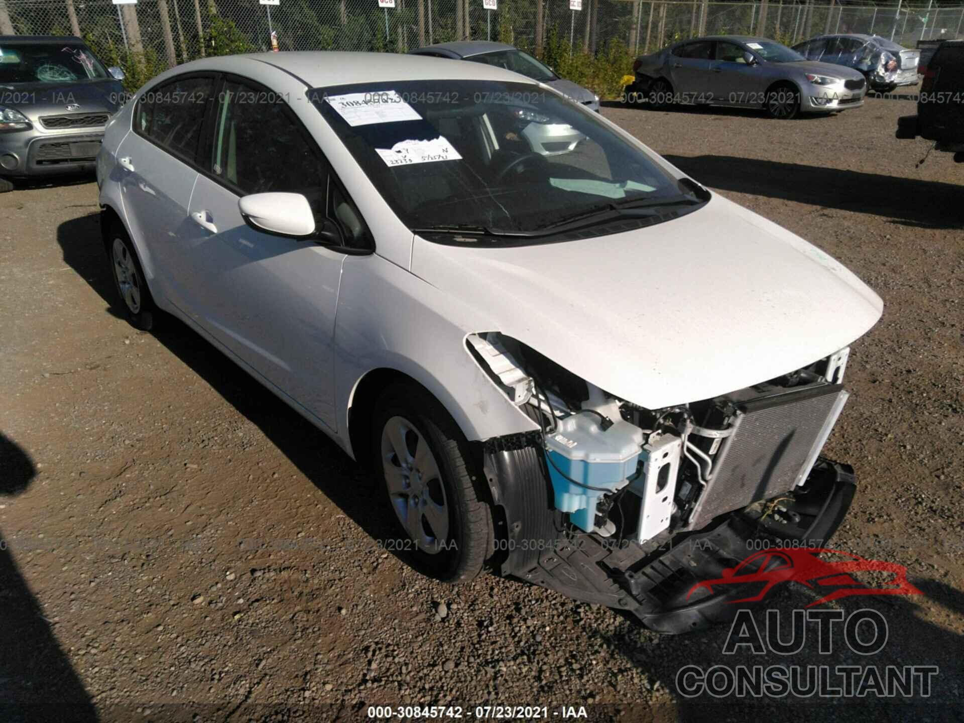 KIA FORTE 2018 - 3KPFK4A72JE265776