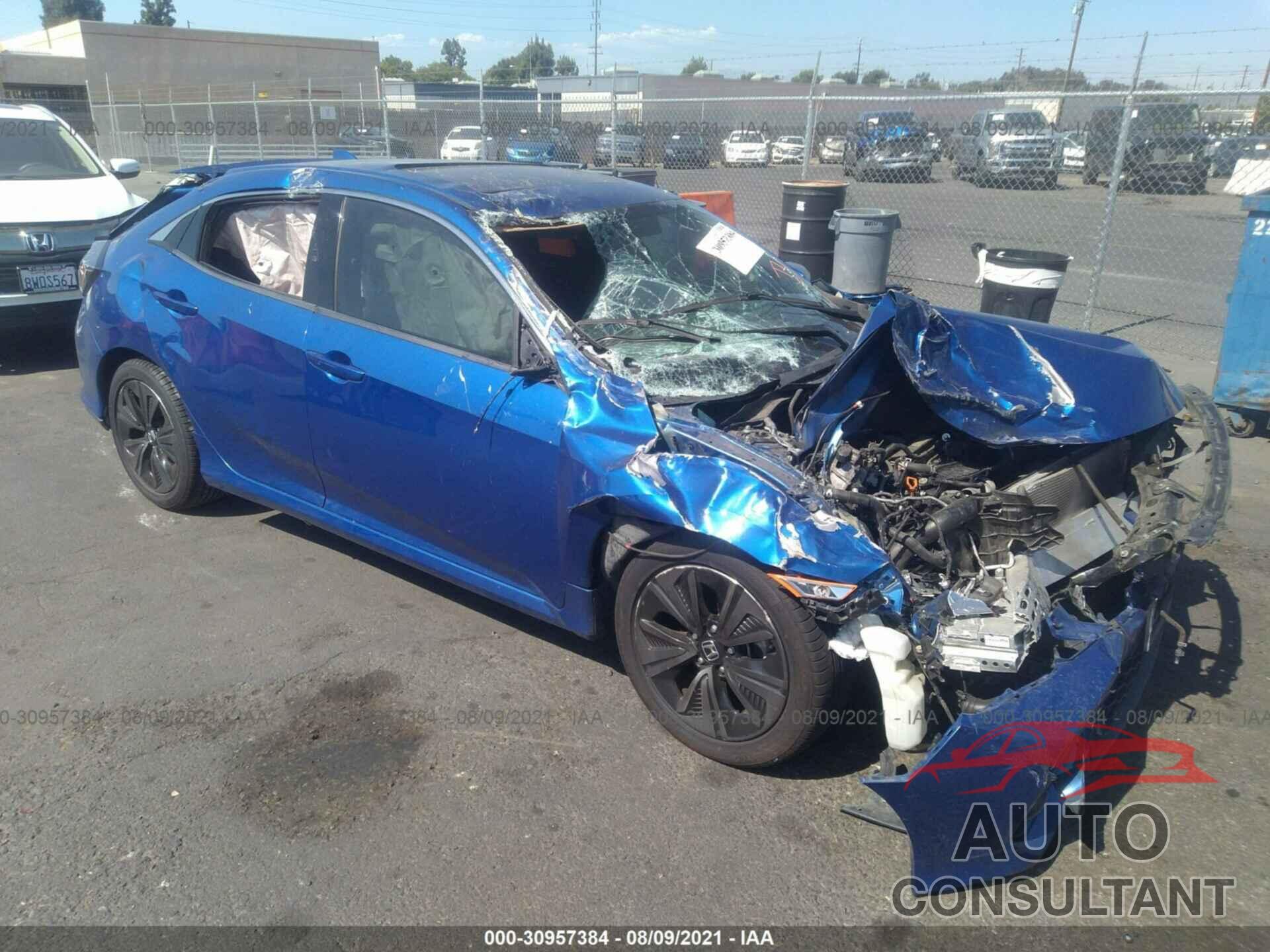 HONDA CIVIC HATCHBACK 2017 - SHHFK7H50HU430233