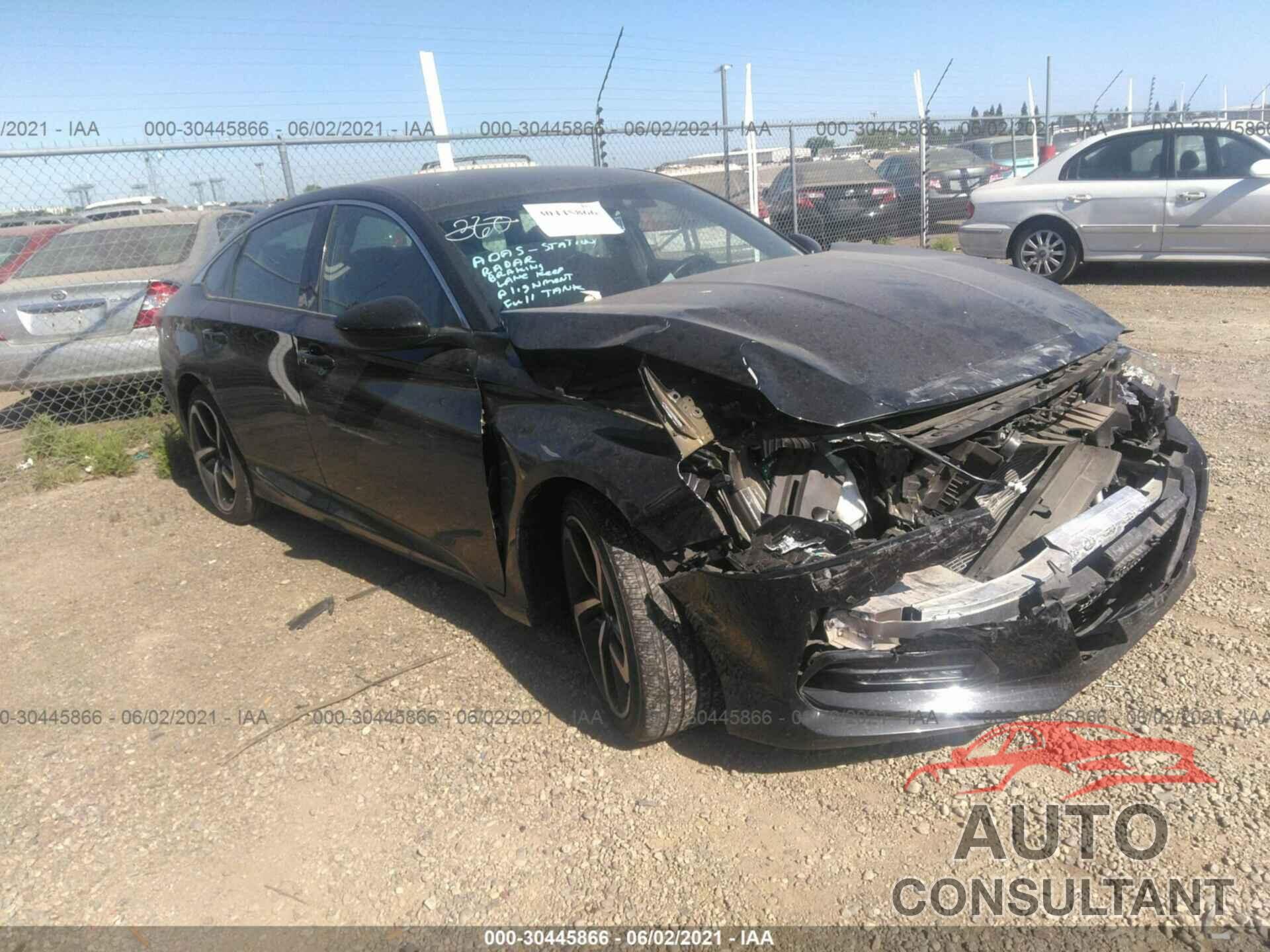 HONDA ACCORD SEDAN 2018 - 1HGCV1F39JA058028