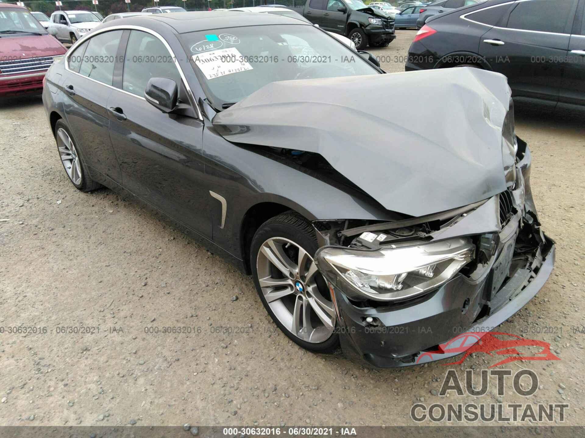 BMW 4 SERIES 2017 - WBA4F9C59HG439824