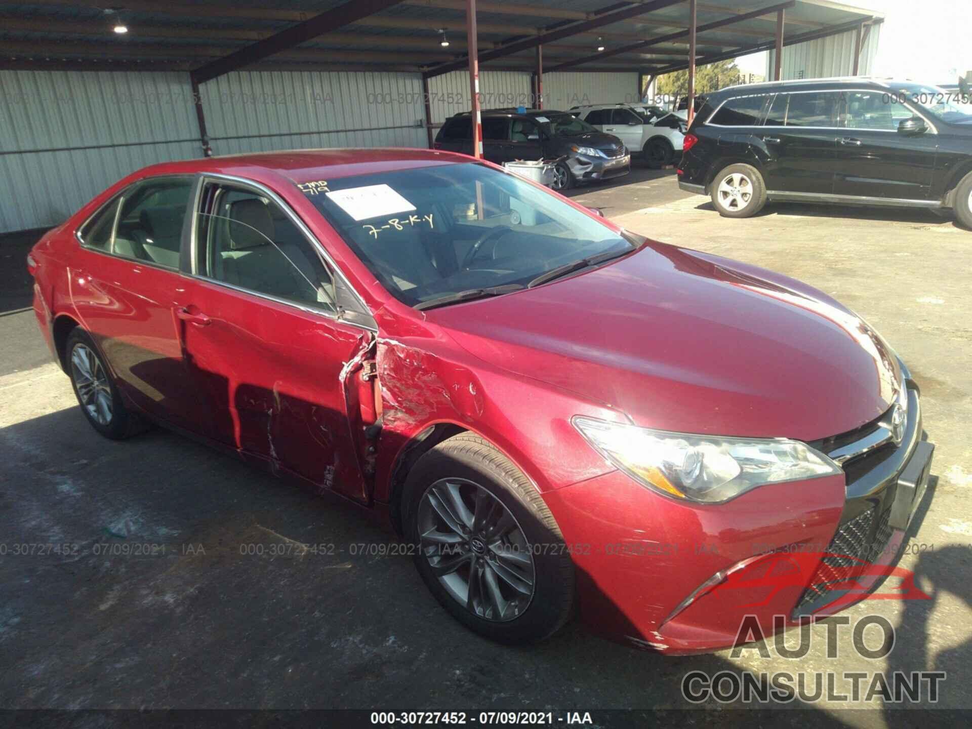 TOYOTA CAMRY 2016 - 4T1BF1FK4GU558096