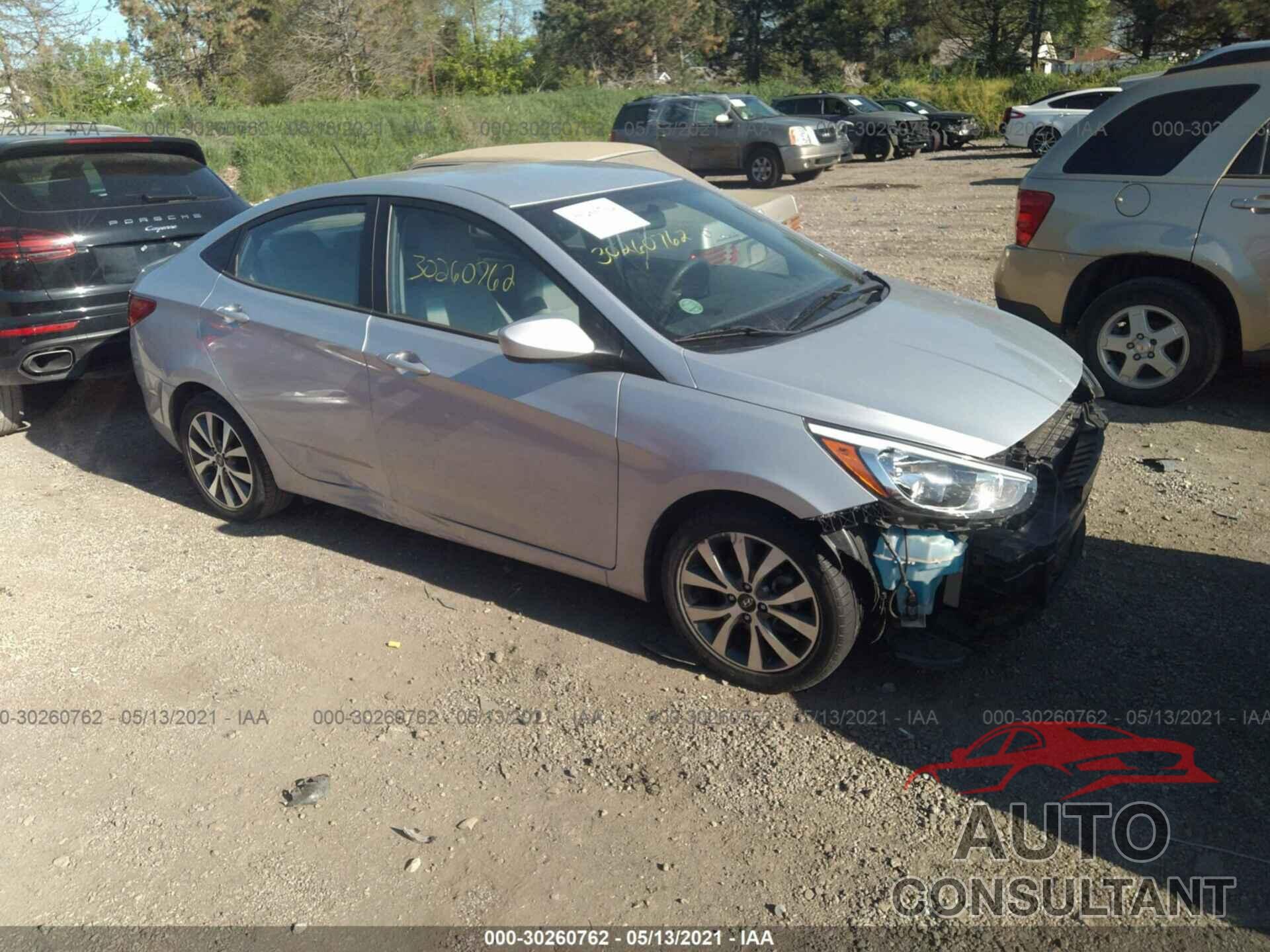 HYUNDAI ACCENT 2017 - KMHCT4AE1HU345253