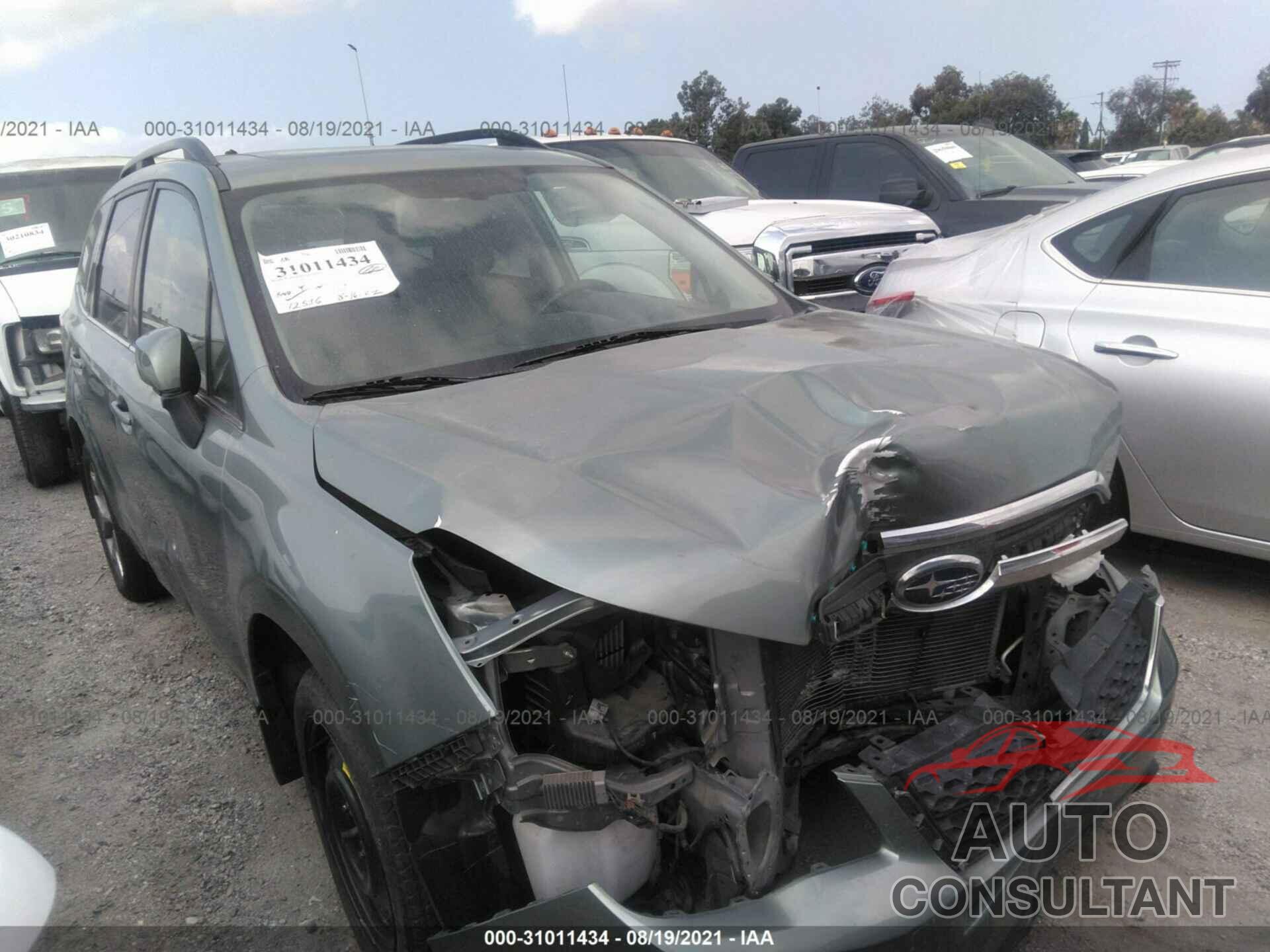 SUBARU FORESTER 2016 - JF2SJAVC1GH443494