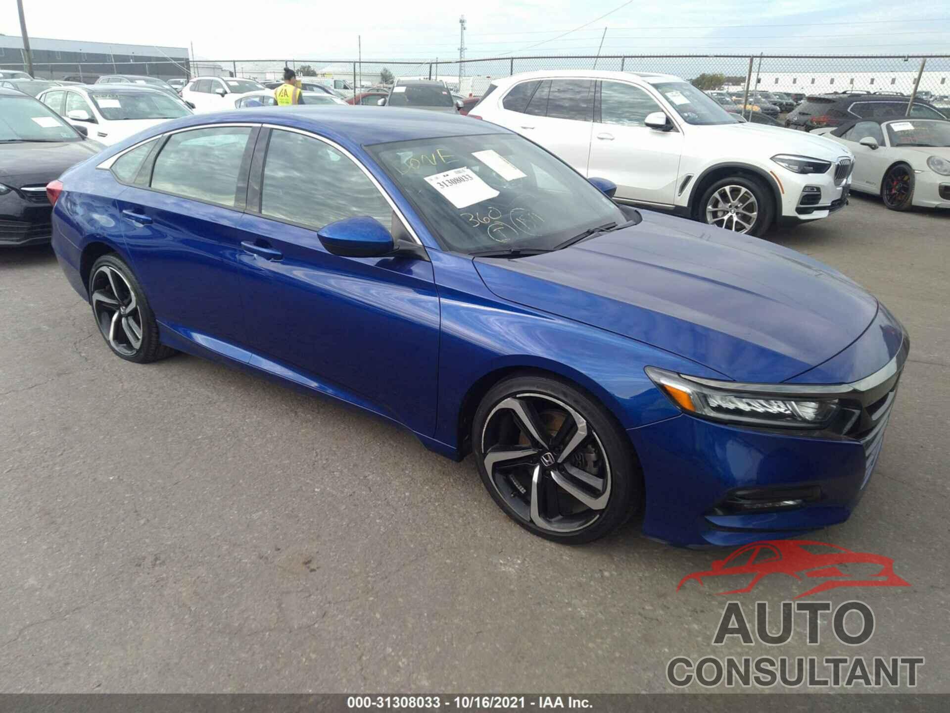 HONDA ACCORD SEDAN 2019 - 1HGCV1F31KA022237