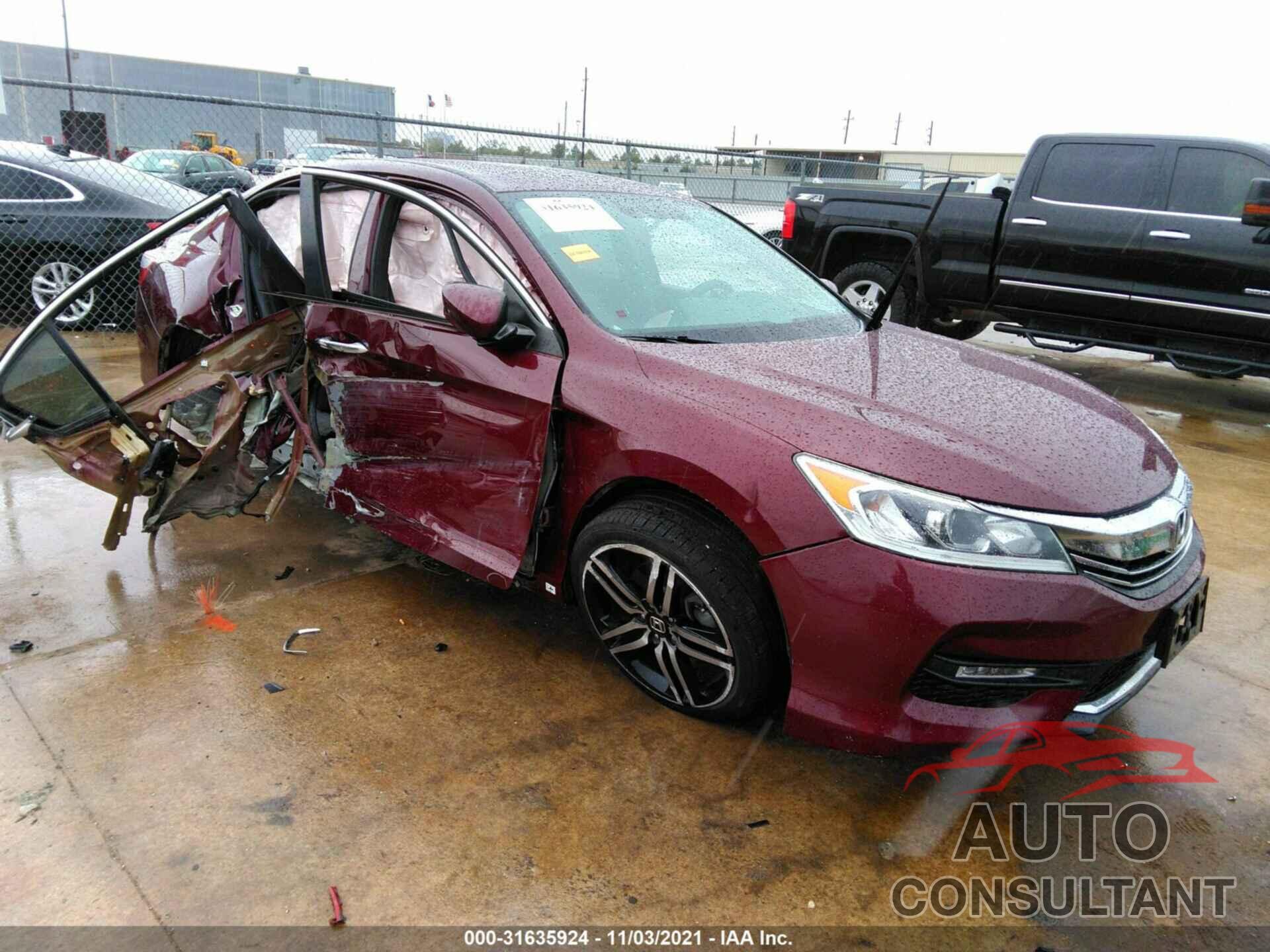 HONDA ACCORD SEDAN 2017 - 1HGCR2F15HA297398