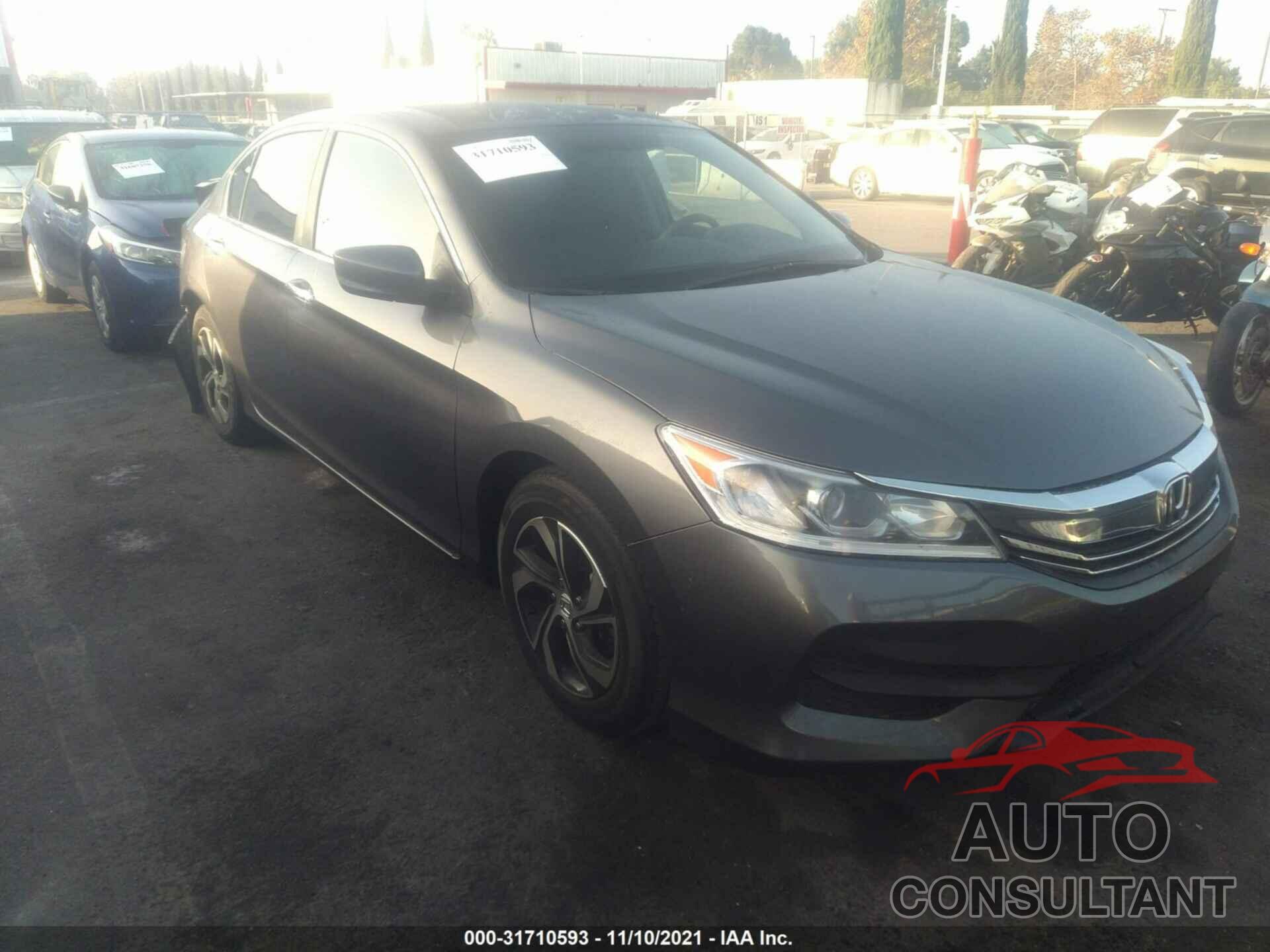 HONDA ACCORD SEDAN 2017 - 1HGCR2F3XHA212492