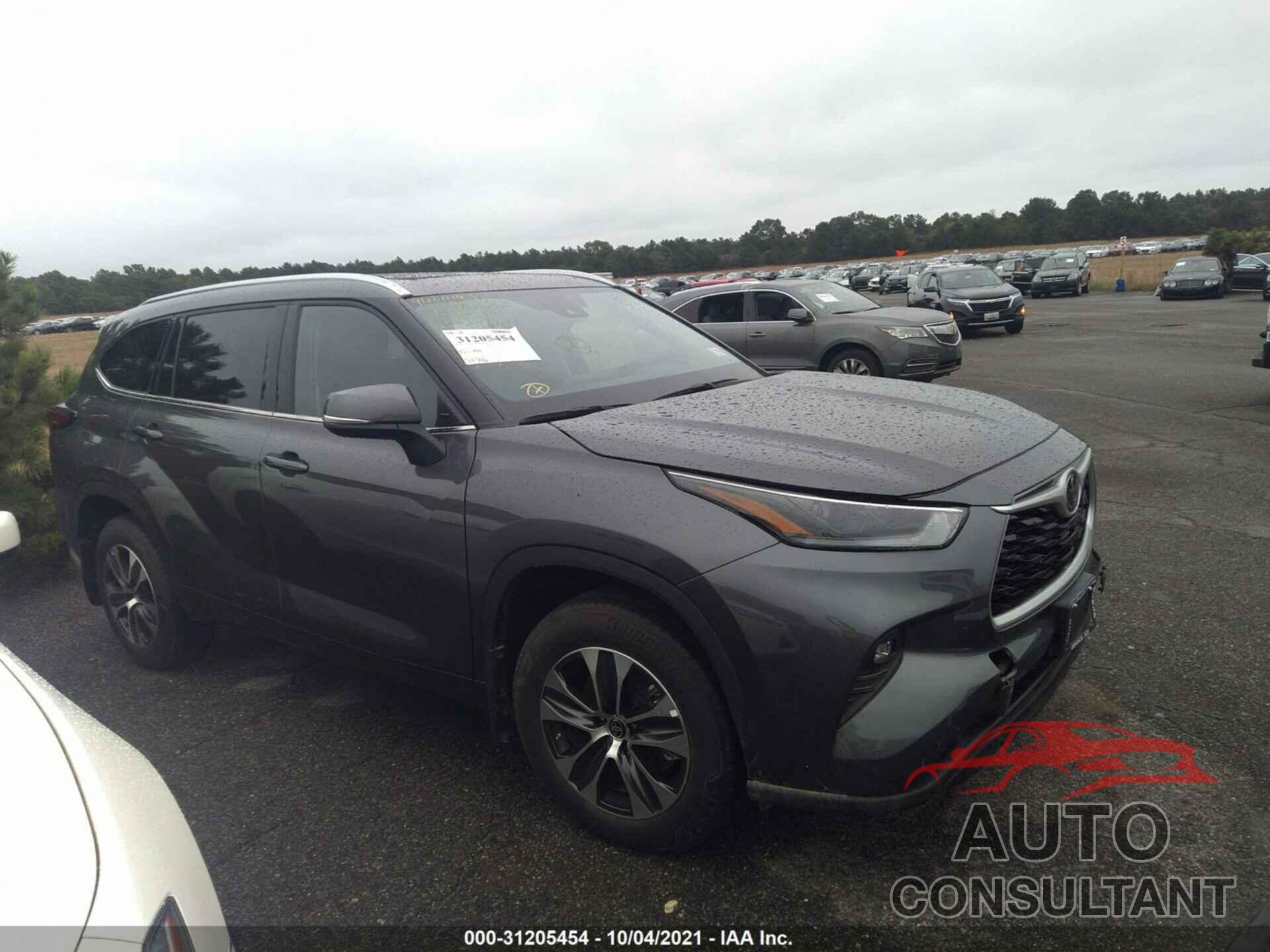 TOYOTA HIGHLANDER 2021 - 5TDHZRBH0MS534764