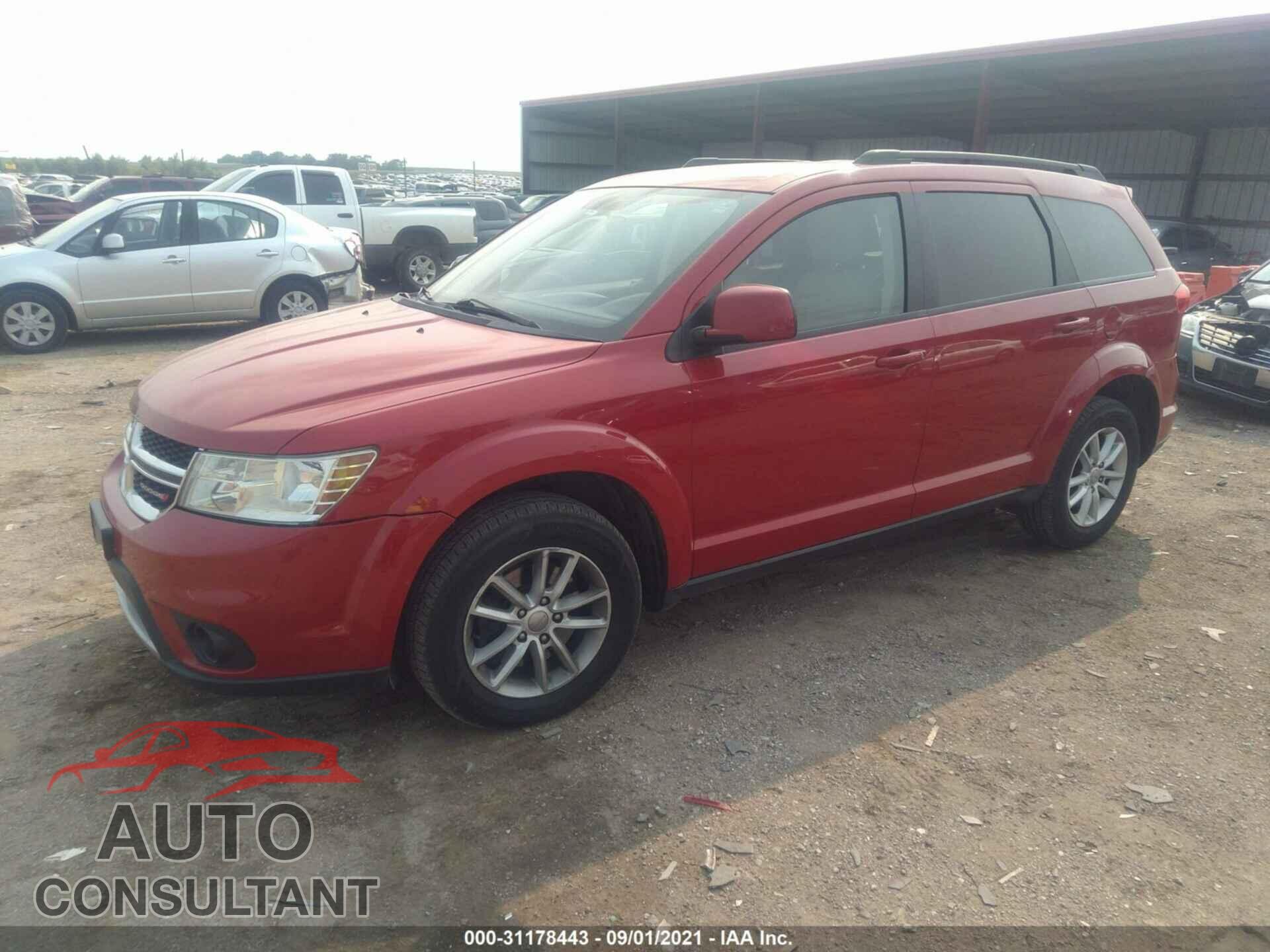 DODGE JOURNEY 2016 - 3C4PDDBG5GT226715