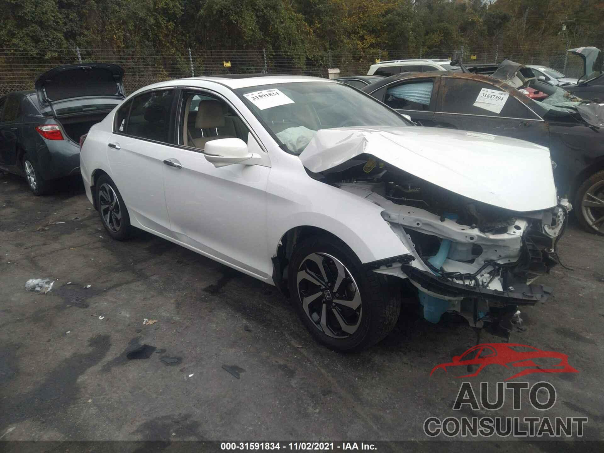 HONDA ACCORD SEDAN 2016 - 1HGCR2F75GA147780