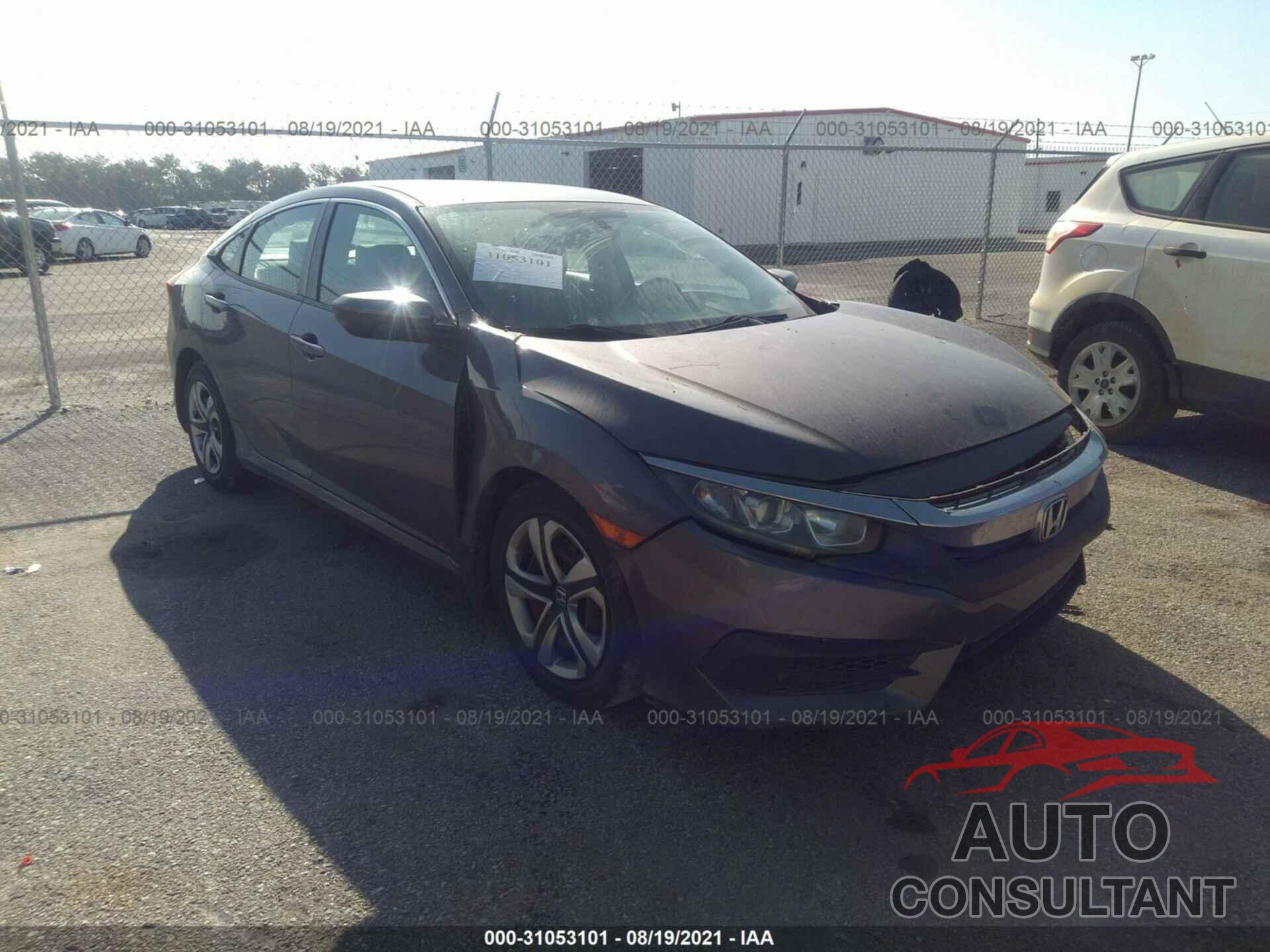 HONDA CIVIC SEDAN 2016 - 19XFC2F53GE038081