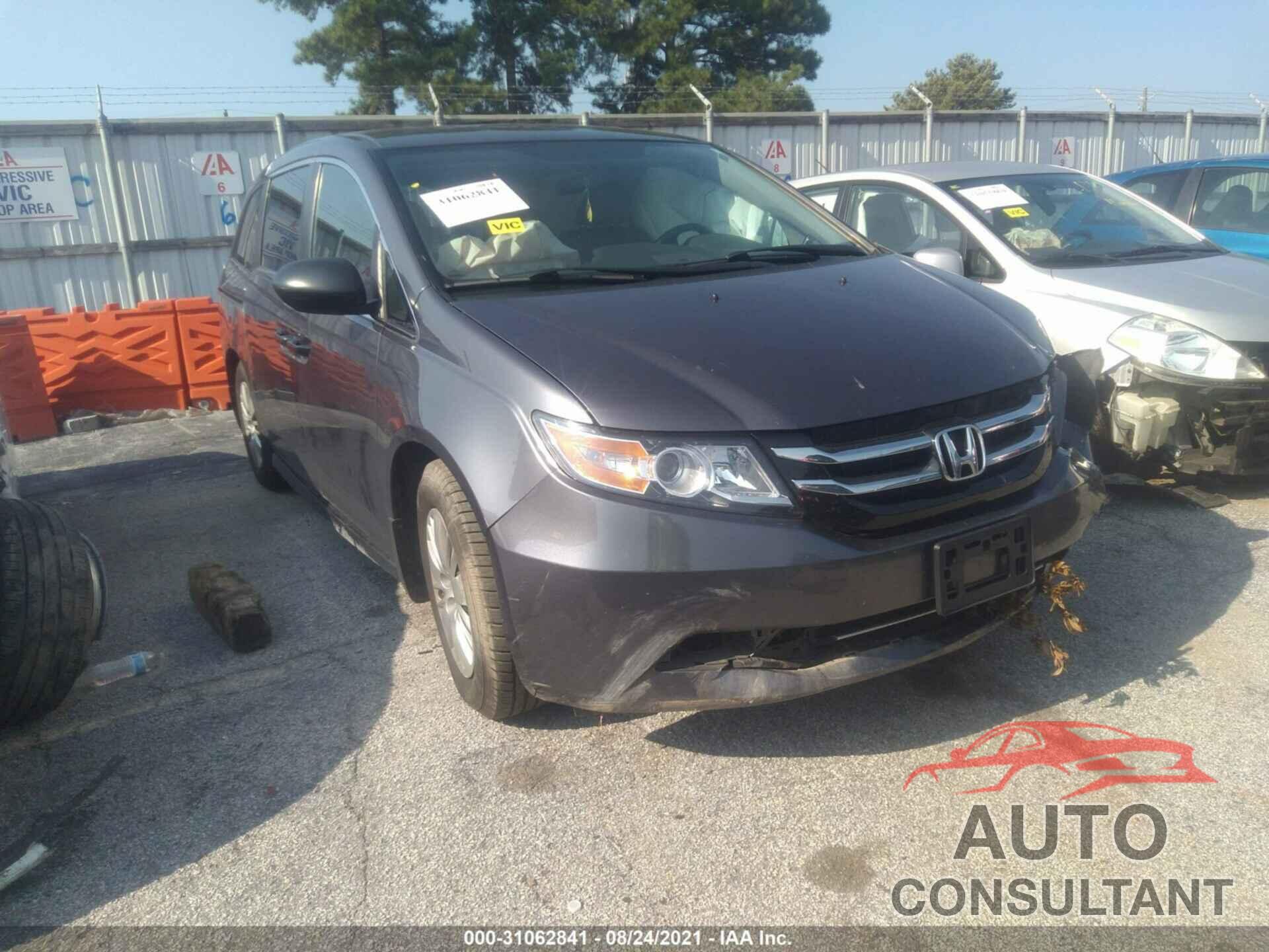 HONDA ODYSSEY 2016 - 5FNRL5H21GB109600