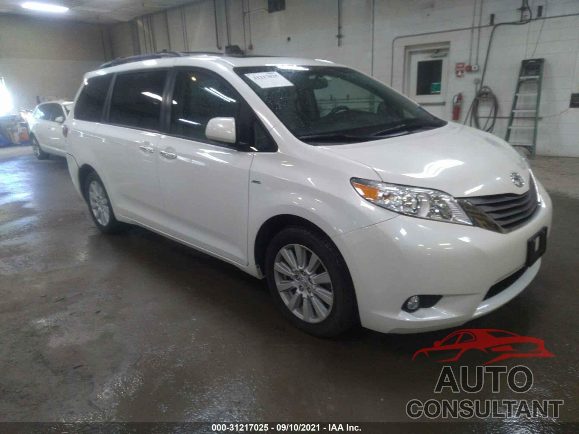 TOYOTA SIENNA 2017 - 5TDDZ3DC7HS177067