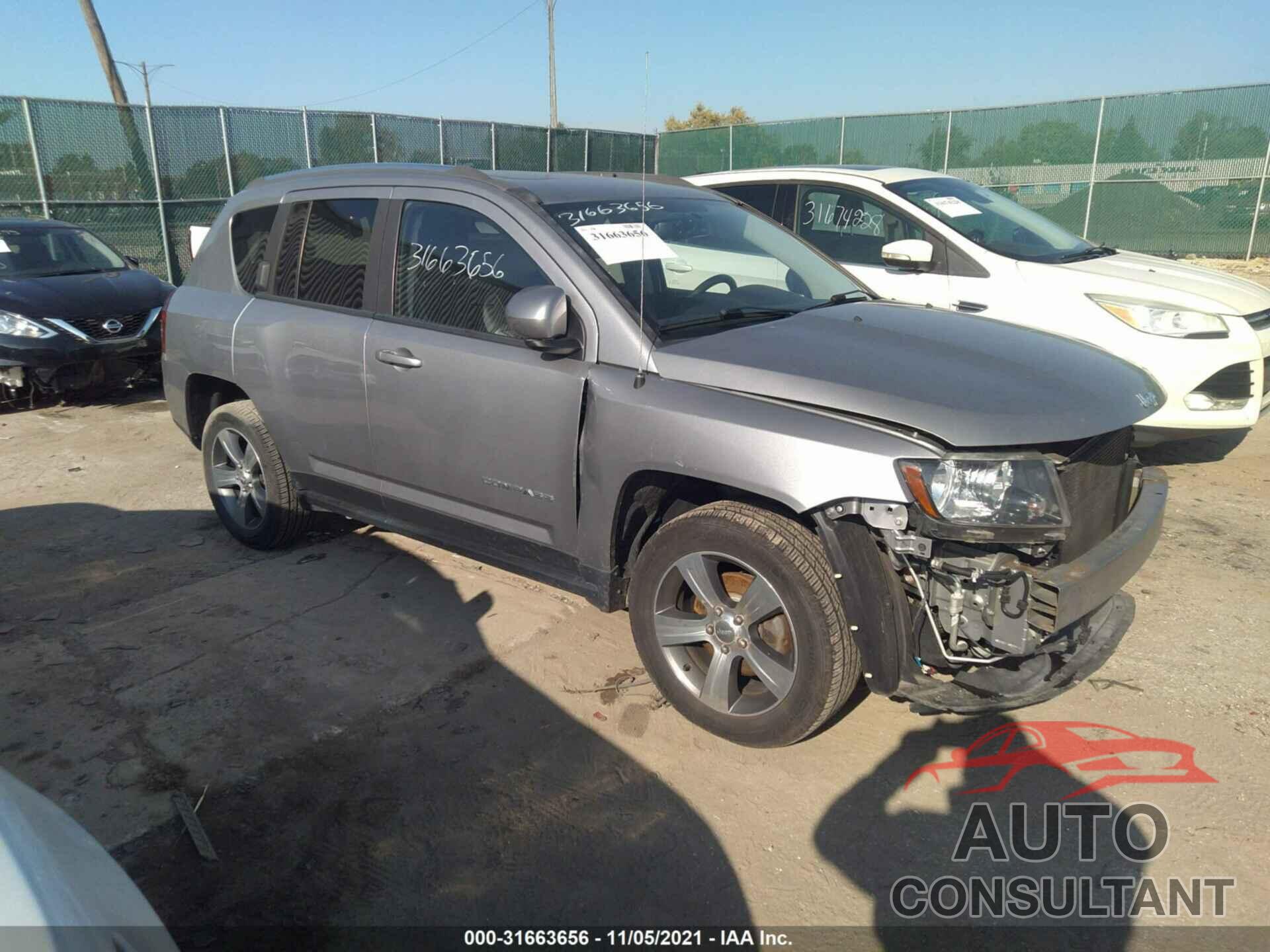 JEEP COMPASS 2016 - 1C4NJCEA4GD643136
