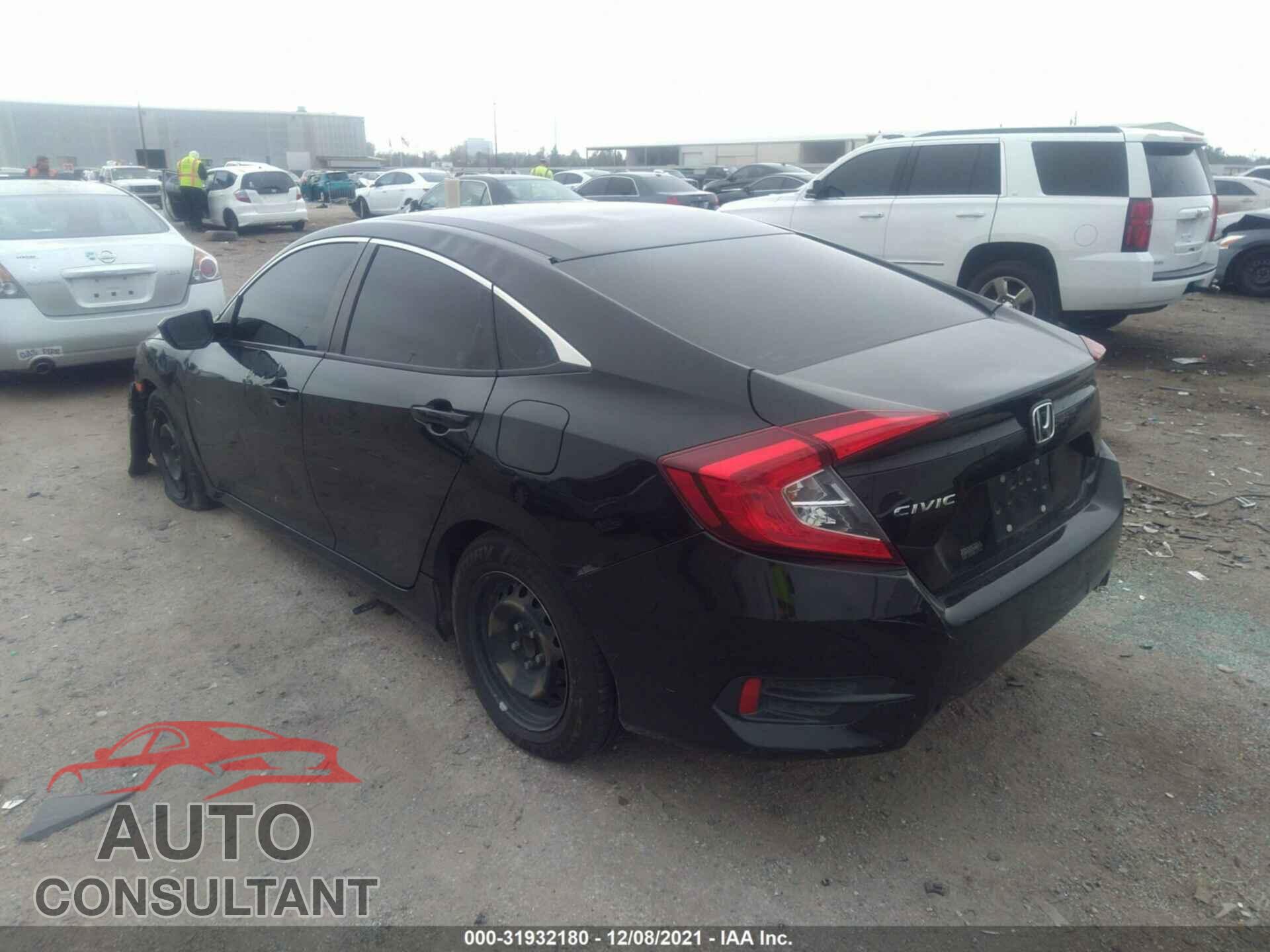 HONDA CIVIC SEDAN 2017 - 19XFC2F57HE082425