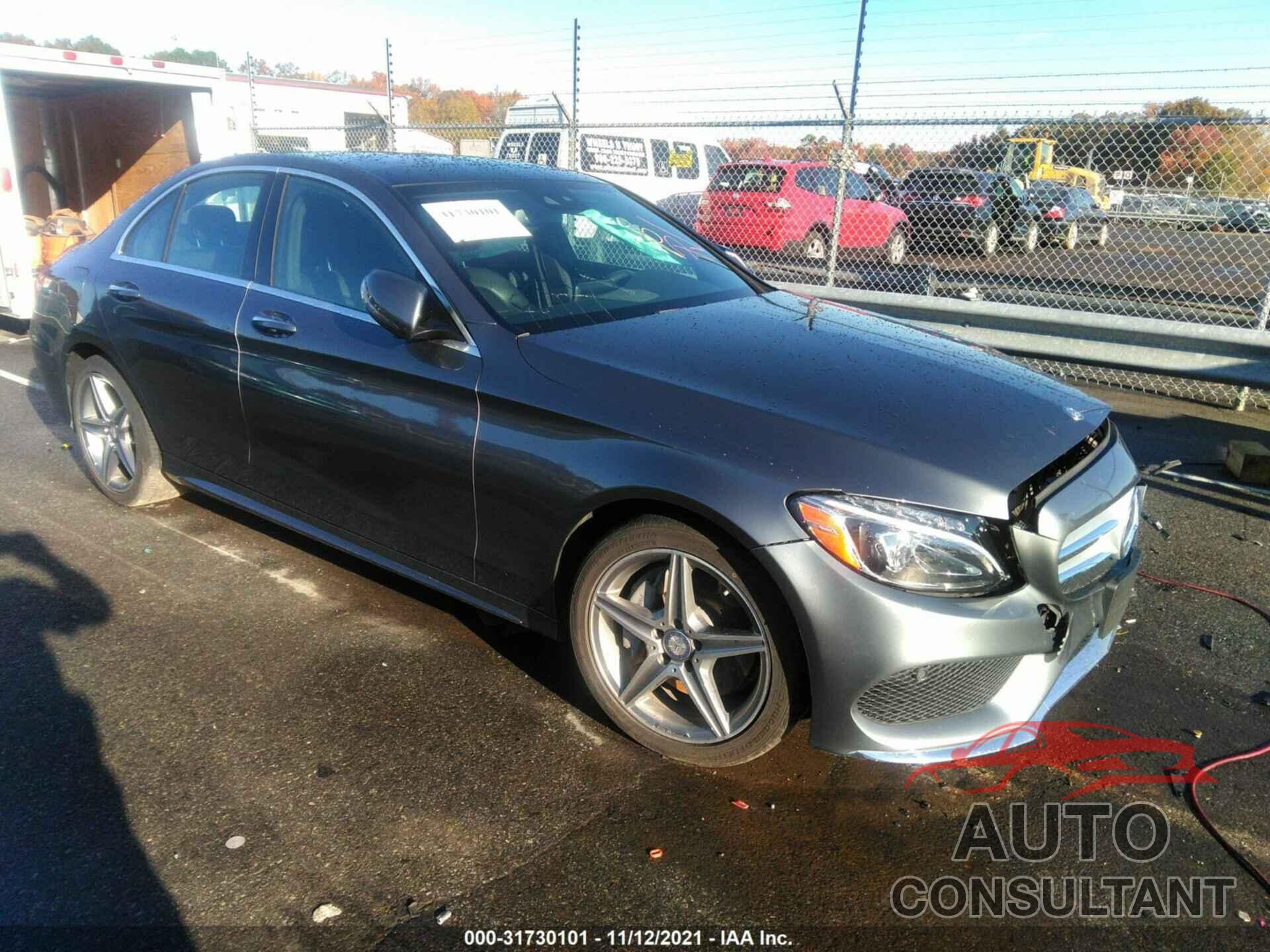 MERCEDES-BENZ C-CLASS 2017 - 55SWF4KB3HU189950