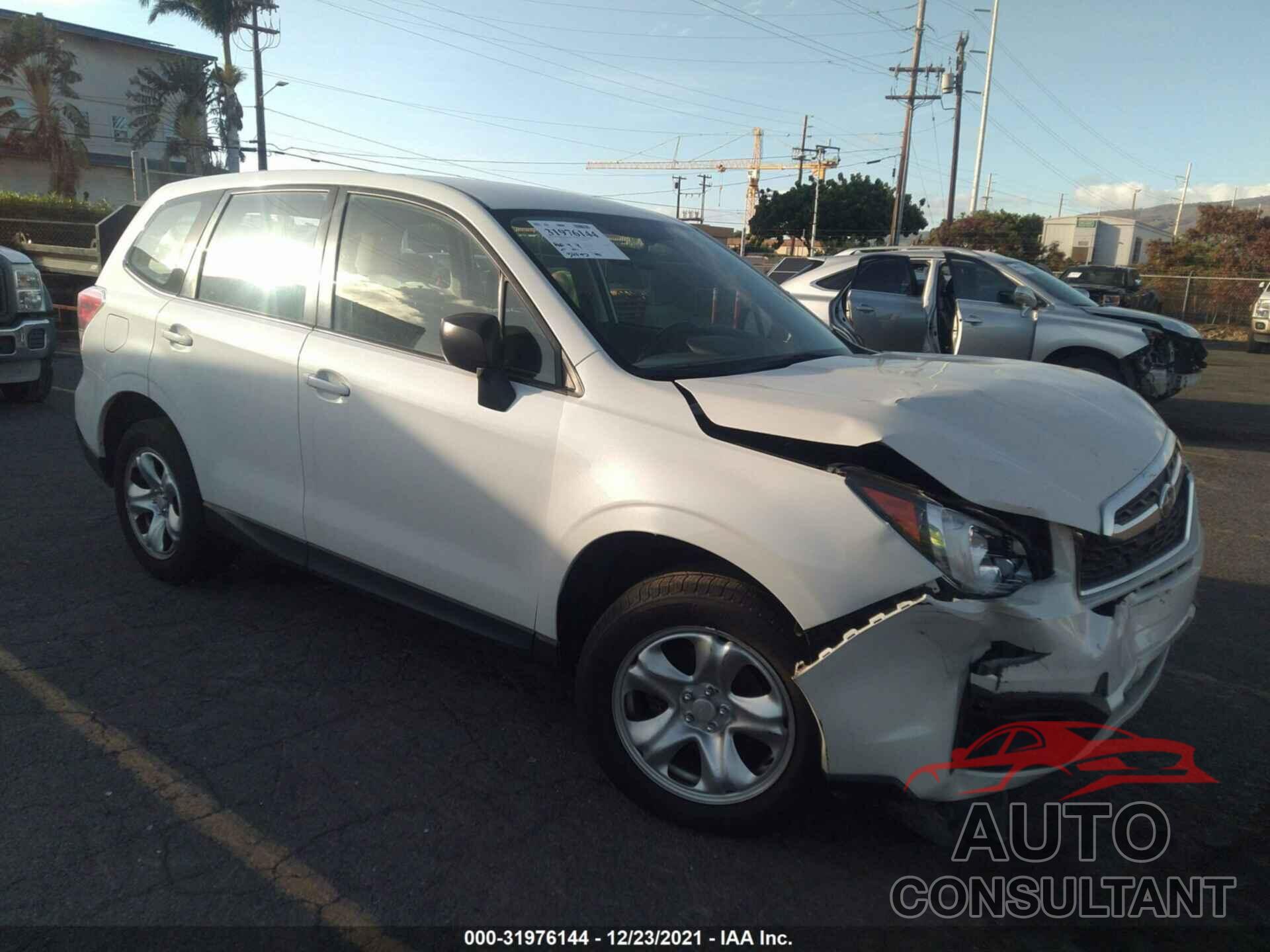 SUBARU FORESTER 2017 - JF2SJAAC7HH523521