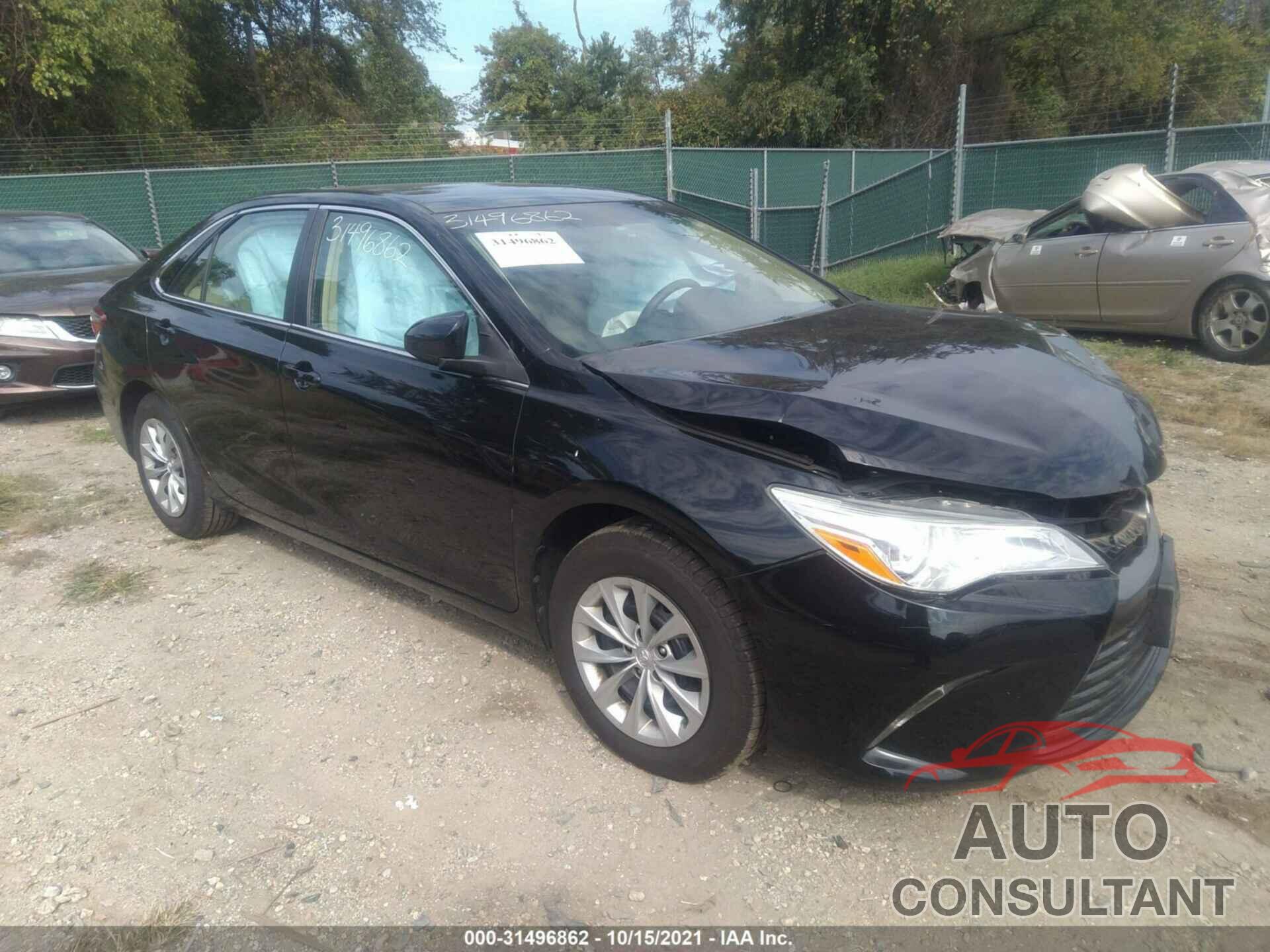 TOYOTA CAMRY 2016 - 4T4BF1FK4GR530157